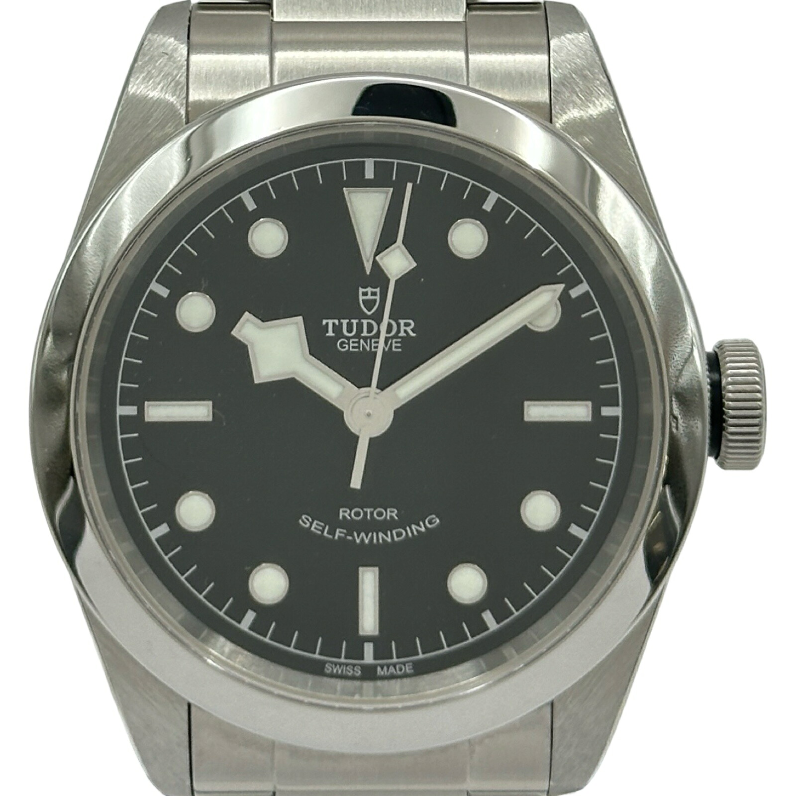 【6/1～ 最大限度30,000円OFF引き換え証！】チューダー/チュードル TUDOR ヘリテージ 黒いことベイ 41 79540 黒いこと ステンレス鋼スチール写真 自動小銃一巻き メンズ ウォッチ【中古】
