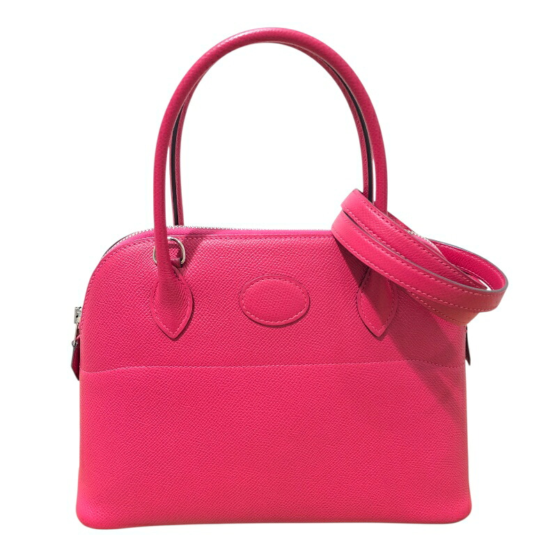 エルメス HERMES ボリード27 Z刻 フランボワーズ エプソン レディース ハンドバック【中古】