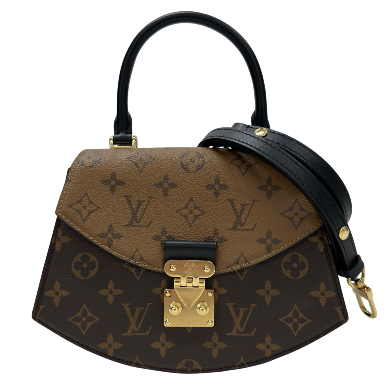ルイ・ヴィトン LOUIS VUITTON ティルシット M46548 赤銅色 モノグラムリバース レディース ショルダーバッグ【中古】