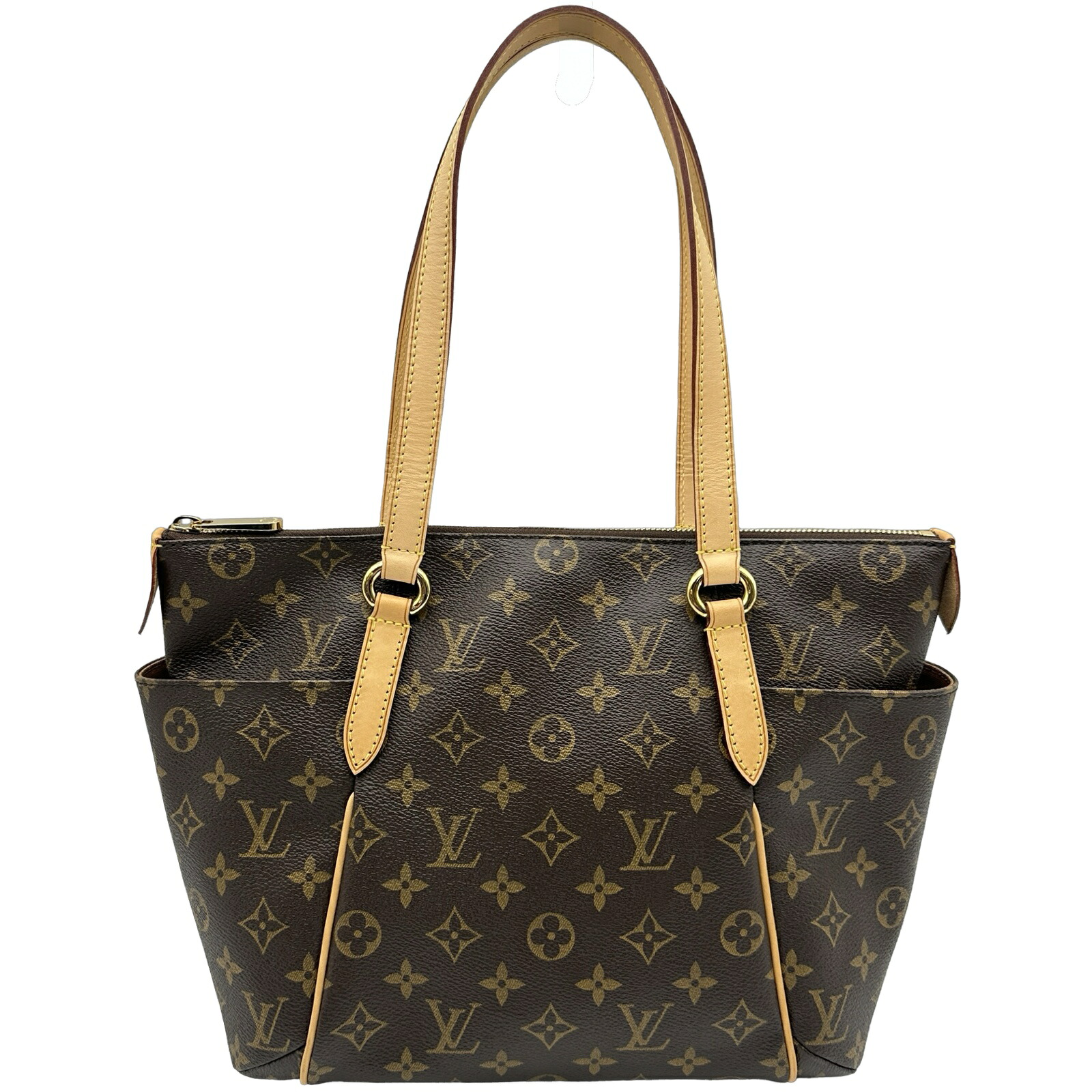 【6/1～ 最大限度30,000円OFFクーポン券！】ルイ・ヴィトン LOUIS VUITTON トータリーPM M56688 赤銅色 モノグラム レディース ハンドバック【中古】