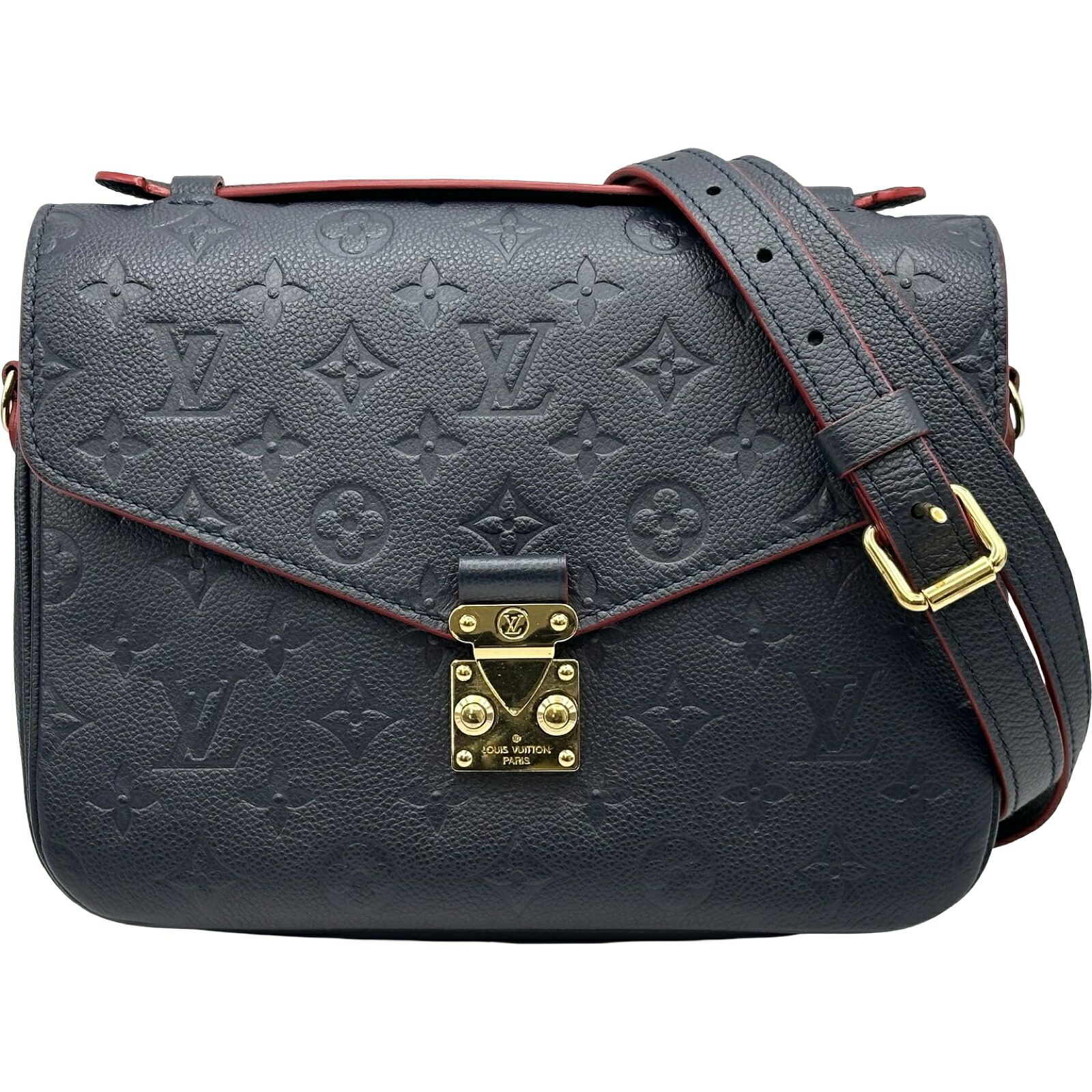 【6/1～ 最大限度30,000円OFF引き換え証！】ルイ・ヴィトン LOUIS VUITTON ポシェット・メティス MM M44071 米国海軍/赤いこと モノグラム・アン工業プラント レディース ショルダーバッグ【中古】