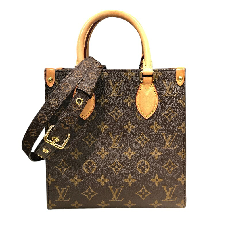 【6/1～ 最大限度30,000円OFFクーポン券！】ルイ・ヴィトン LOUIS VUITTON サックプラBB M45847 赤銅色 モノグラム レディース ハンドバック【中古】