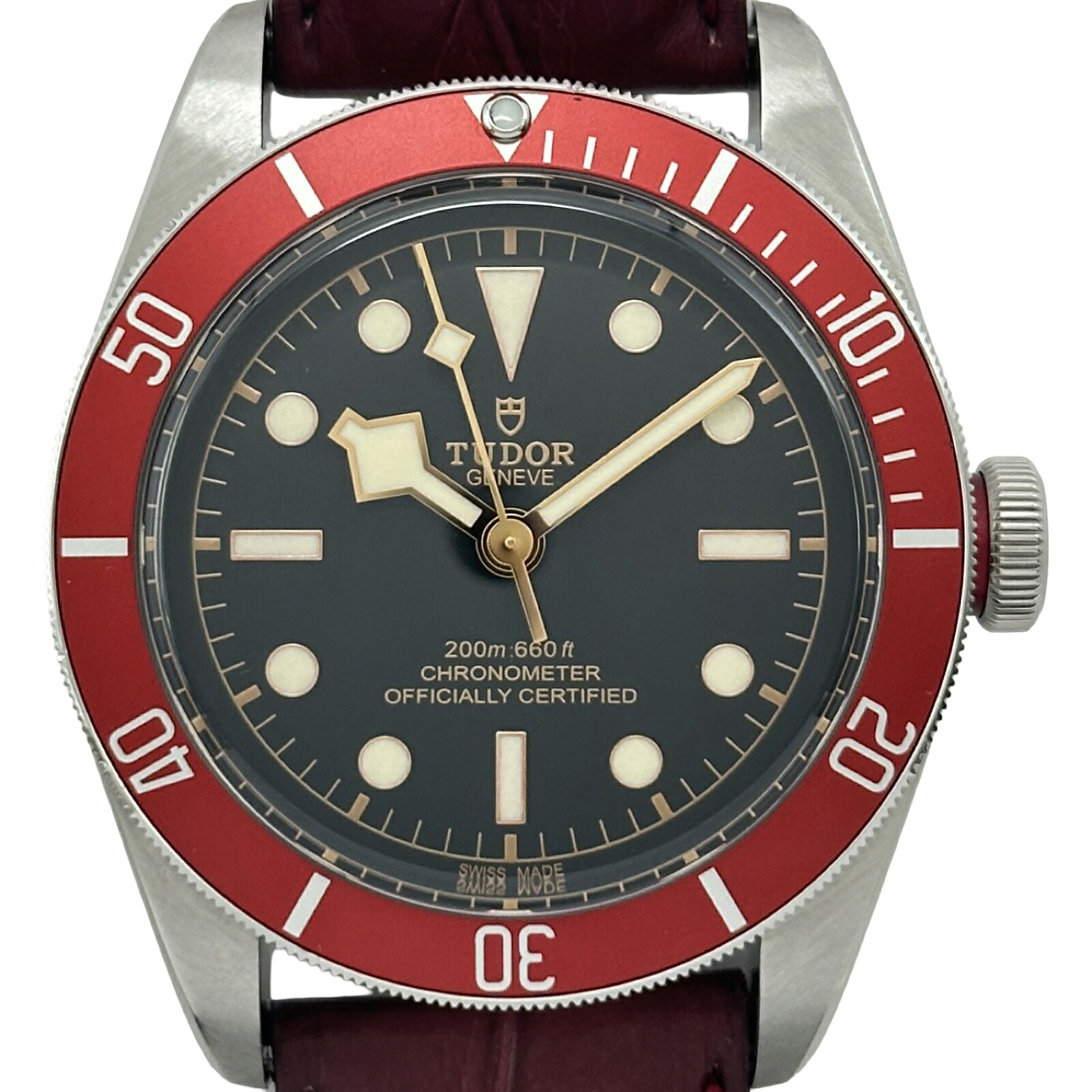 チューダー/チュードル TUDOR ヘリテージ 黒いことベイ 79230R 黒いこと ステンレス鋼スチール写真 自動小銃一巻き メンズ ウオッチ【中古】