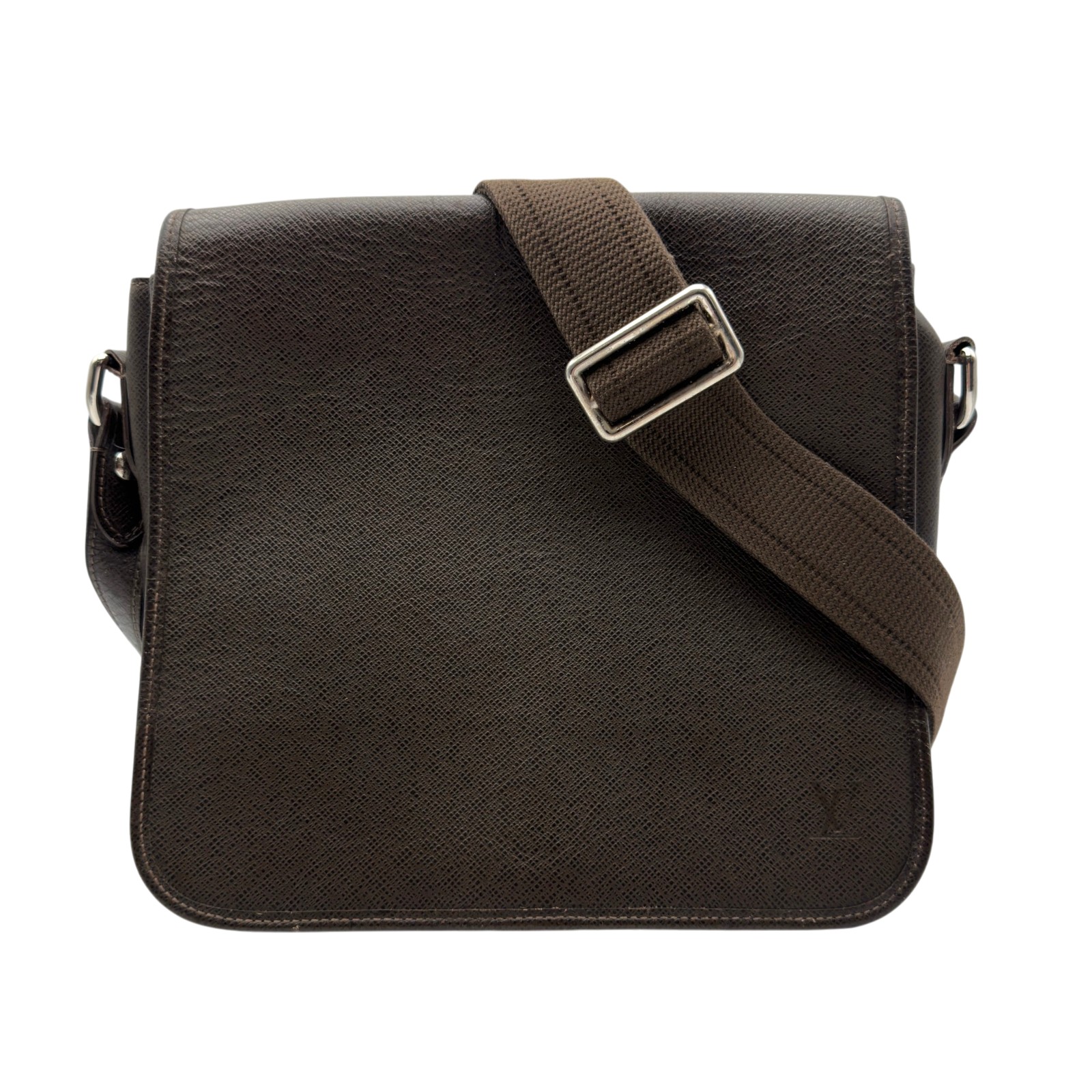 【6/1～ 最大限度30,000円OFF引き換え証！】ルイ・ヴィトン LOUIS VUITTON アンド花の冠 M32488 グリズリ 五分五分ガ・なめし革 メンズ ショルダーバッグ【中古】