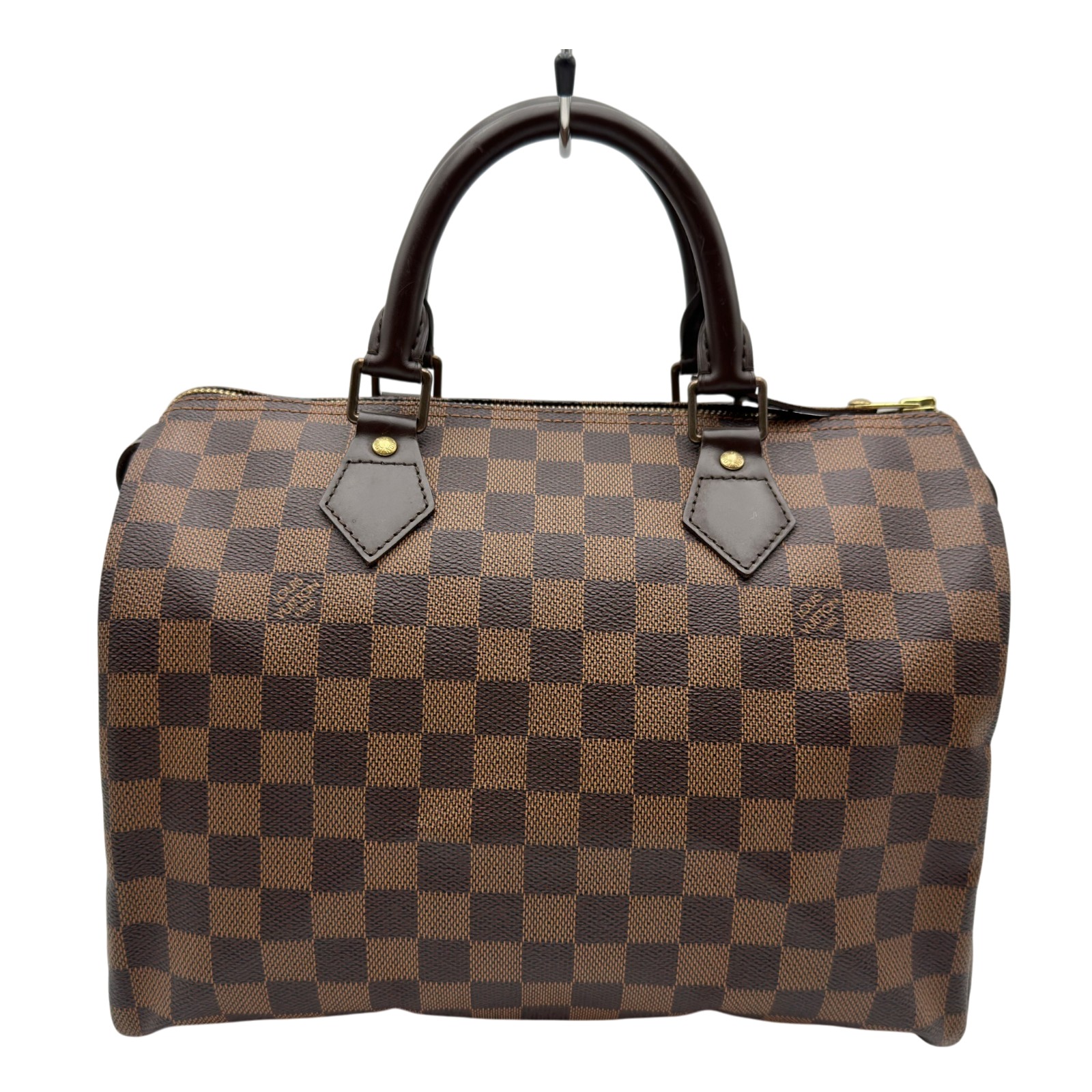 ルイ・ヴィトン LOUIS VUITTON スピーディ30 N41531 ブラウン ダミエ/レザー レディース ボストンバッグ【中古】|OKURA(おお蔵)店