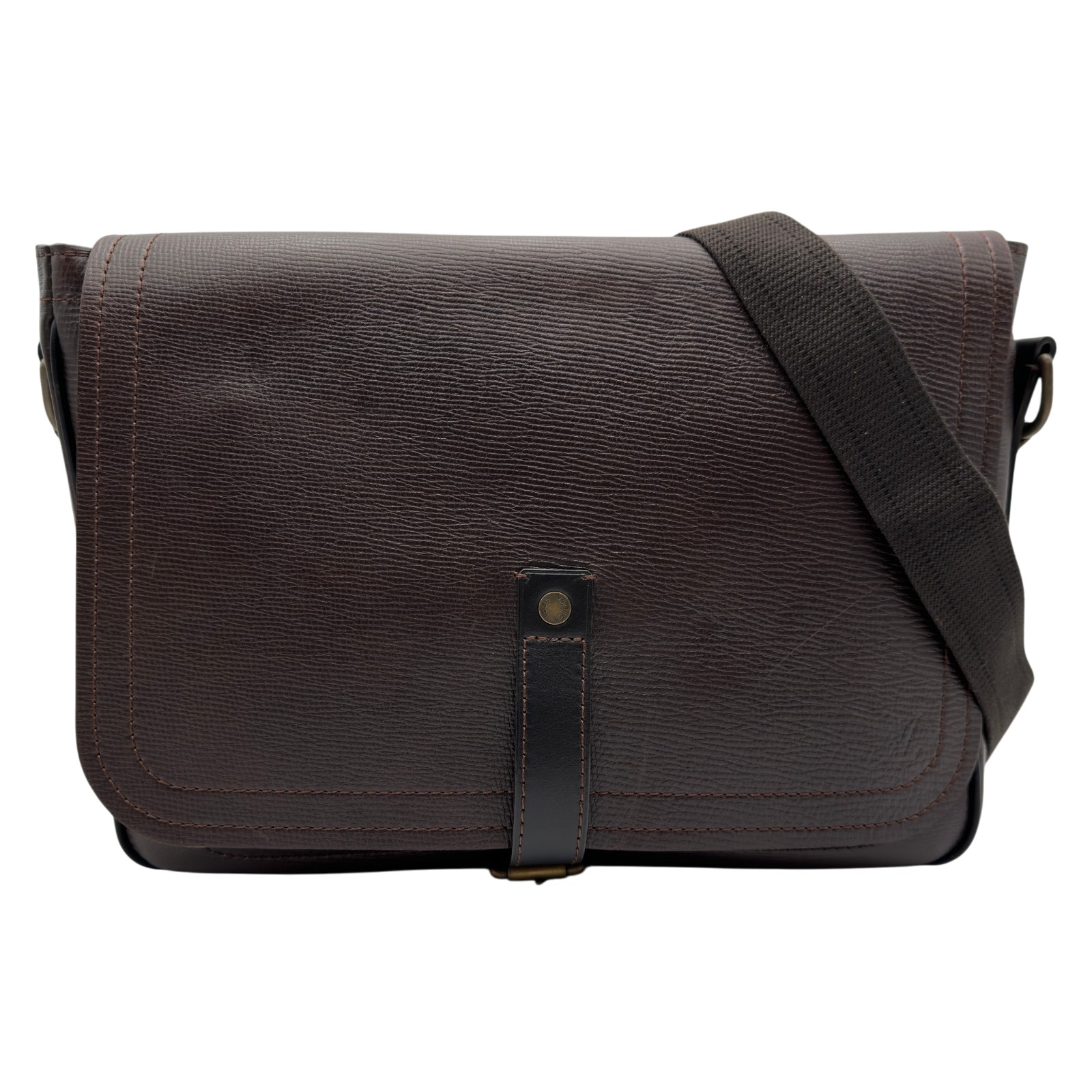 【6/1～ 最大限度30,000円OFF引き換え証！】ルイ・ヴィトン LOUIS VUITTON オマハ M92071 赤銅色 モルモンの州なめし革 メンズ 伝達人御徒面子【中古】