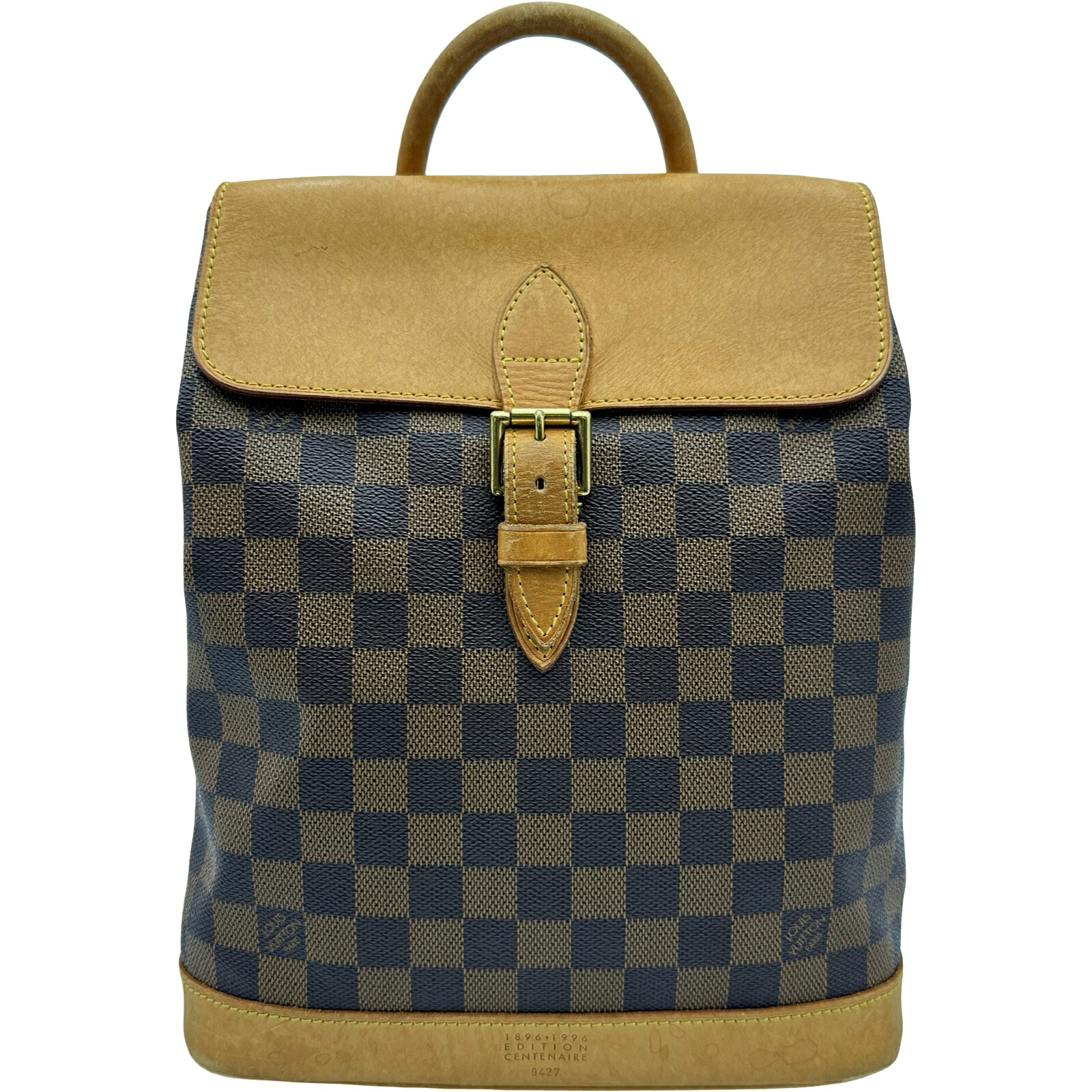 【6/1～ 最大限度30,000円OFF引き換え証！】ルイ・ヴィトン LOUIS VUITTON 手付け金カン N99038 赤銅色 ダミエキャンバス レディース 背嚢・デイパック【中古】
