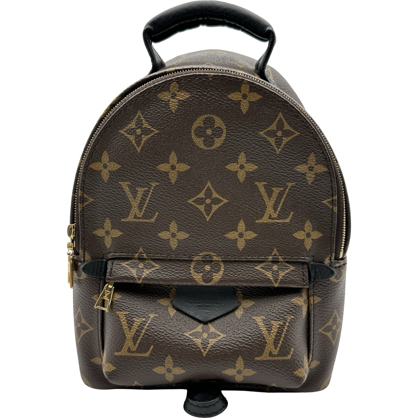 【6/1～ 最大限度30,000円OFFクーポン券！】ルイ・ヴィトン LOUIS VUITTON パームスプリングス・バックパックMINI M44873 赤銅色 モノグラム帆布 レディース 背嚢・デイパック【中古】
