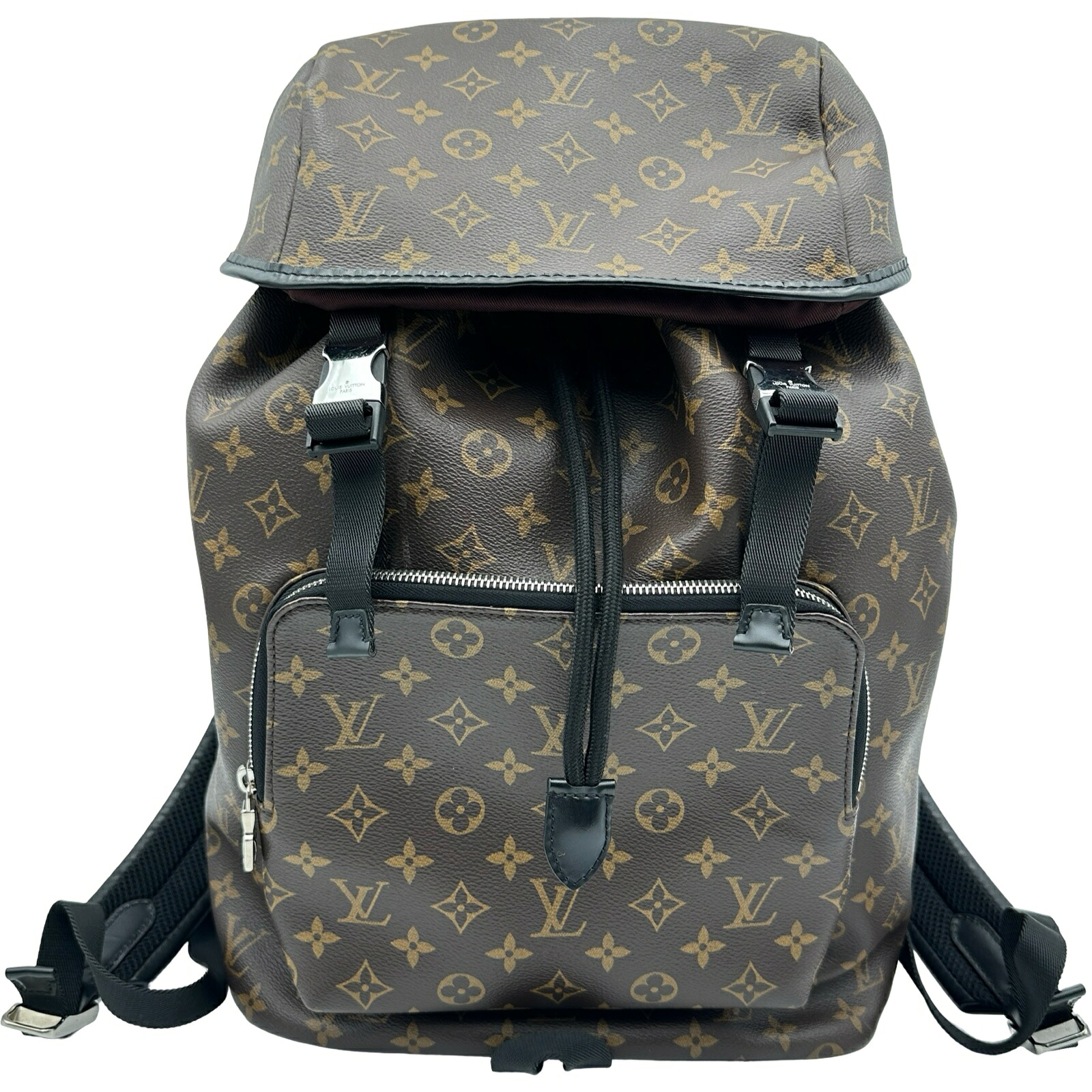 ルイ・ヴィトン LOUIS VUITTON 背嚢・うしろ側風呂敷き包み M43422 赤銅色 モノグラム・マカサー メンズ 背嚢・デイパック【中古】
