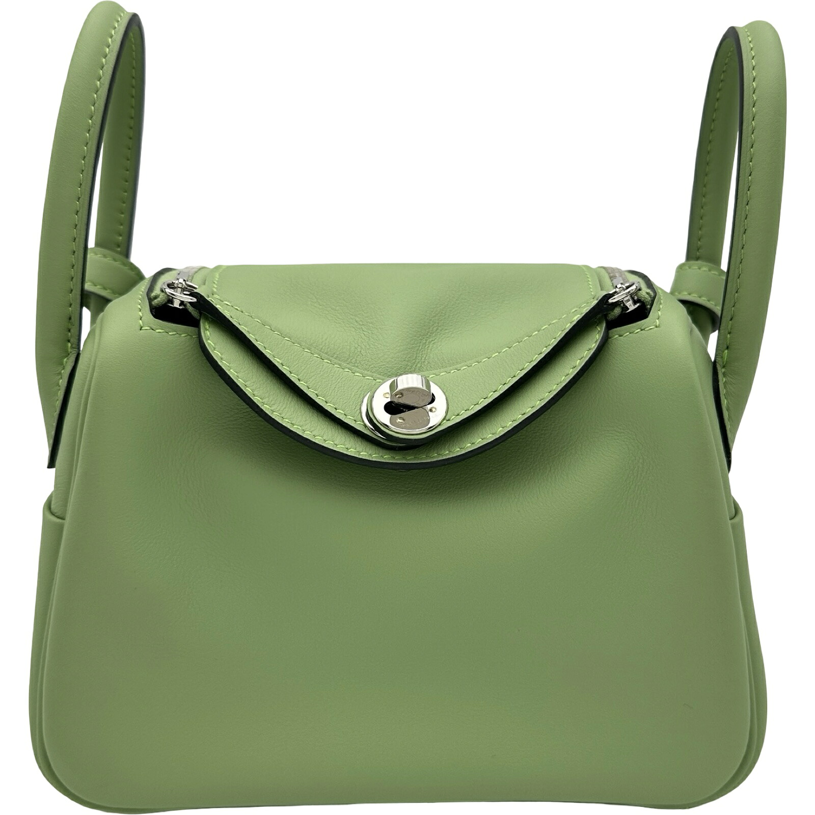 エルメス HERMES リンディミニ W刻印 ヴェールクリケット シルバー金具 スィフト レディース ショルダーバッグ【中古】｜OKURA（おお蔵）店