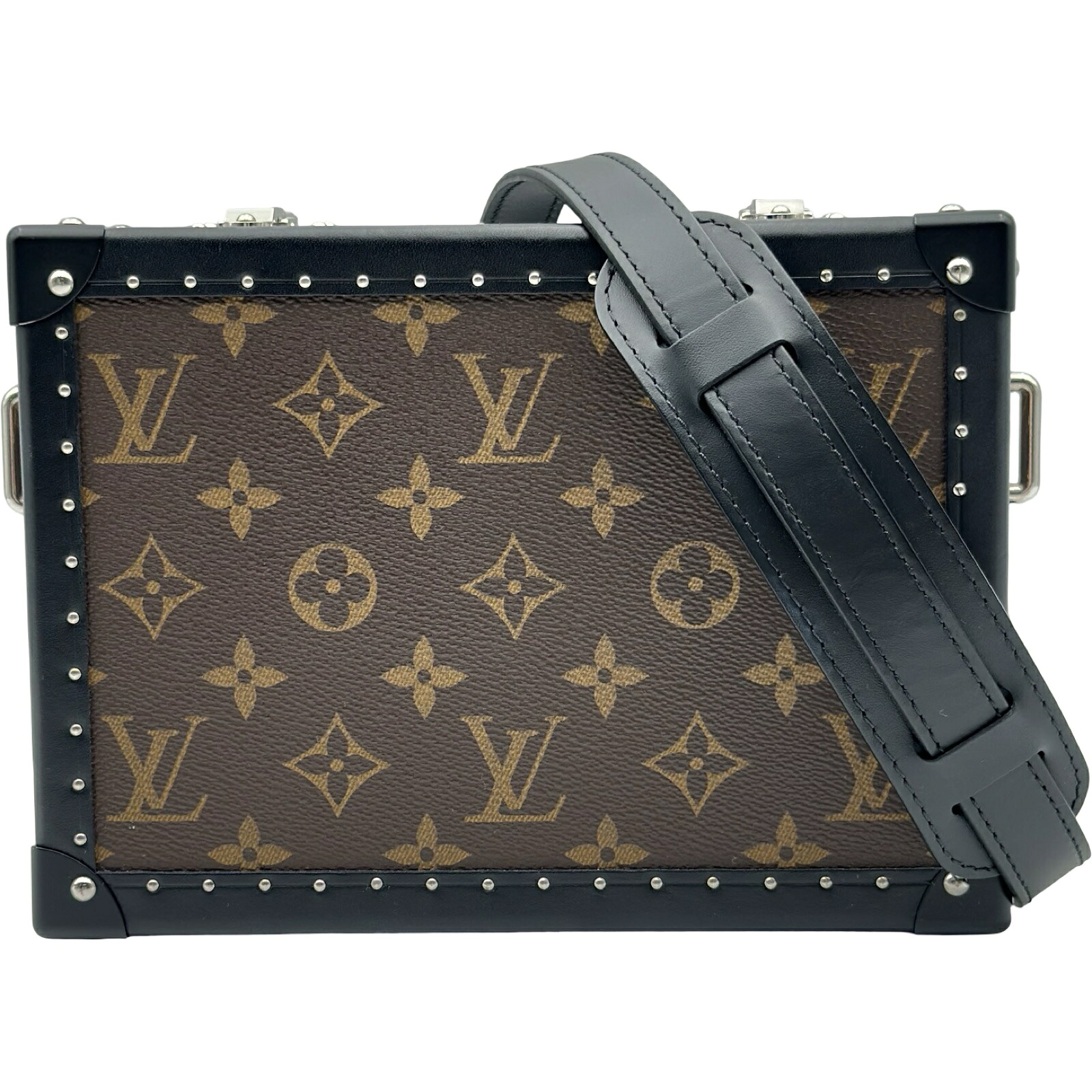 【6/1～ 最大限度30,000円OFF引き換え証！】ルイ・ヴィトン LOUIS VUITTON クラッチペダル・ボックス席 M20252 モノグラム・マカサー メンズ ショルダーバッグ【中古】