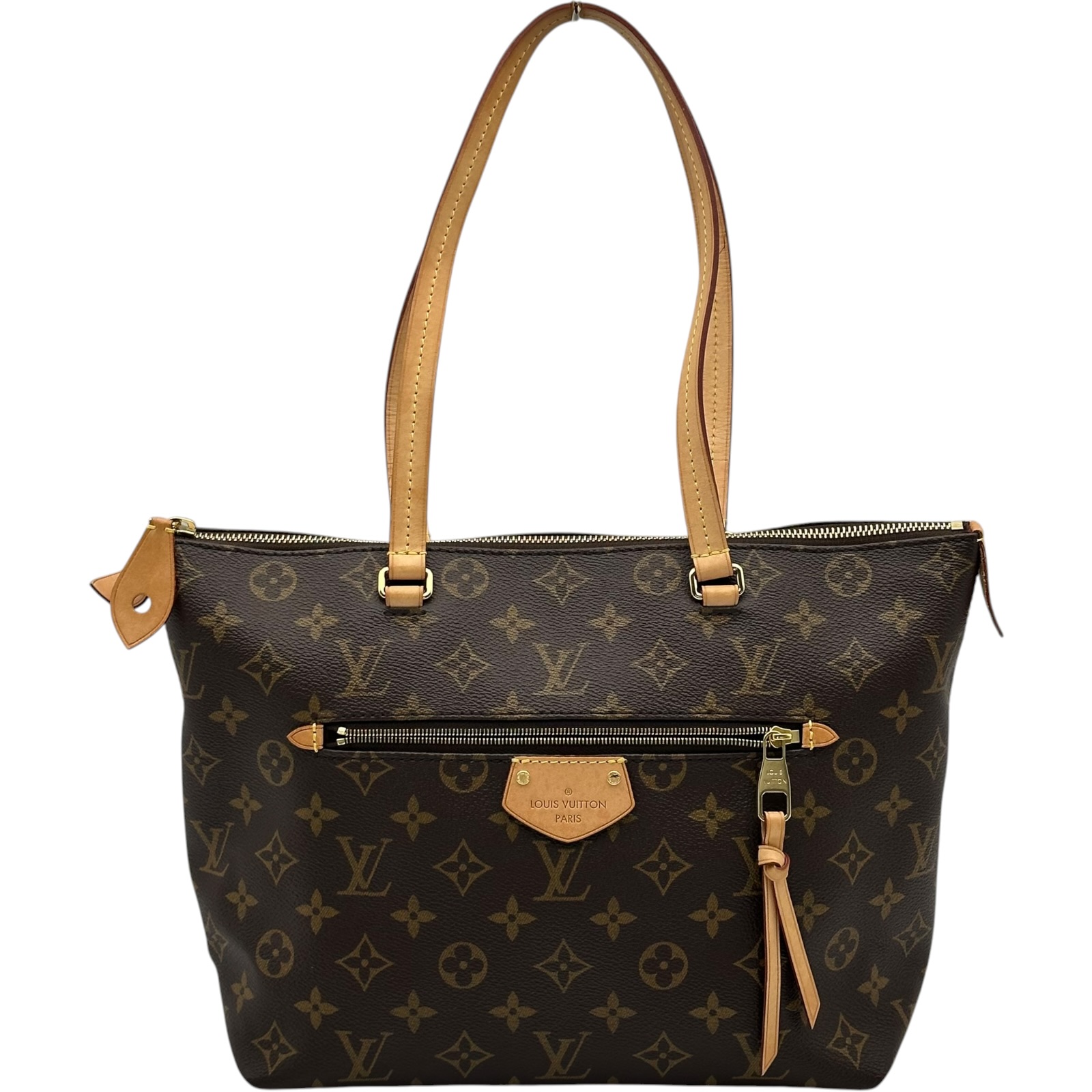 ルイ・ヴィトン LOUIS VUITTON イエナPM M42268 ブラウン モノグラムキャンバス レディース トートバッグ【中古】｜OKURA（おお蔵）店