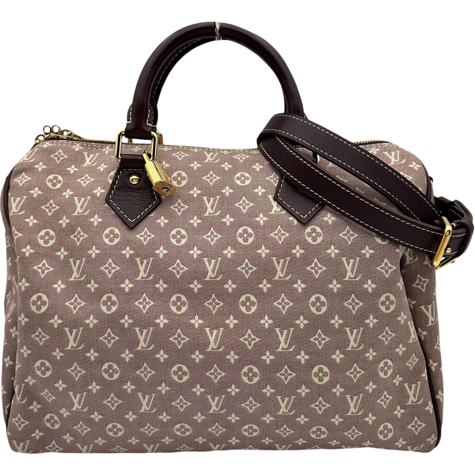 【6/1～ 最大限度30,000円OFF引き換え証！】ルイ・ヴィトン LOUIS VUITTON スピーディ・バンドリエール30 M56704 セピア色 イーディル レディース ショルダーバッグ【中古】