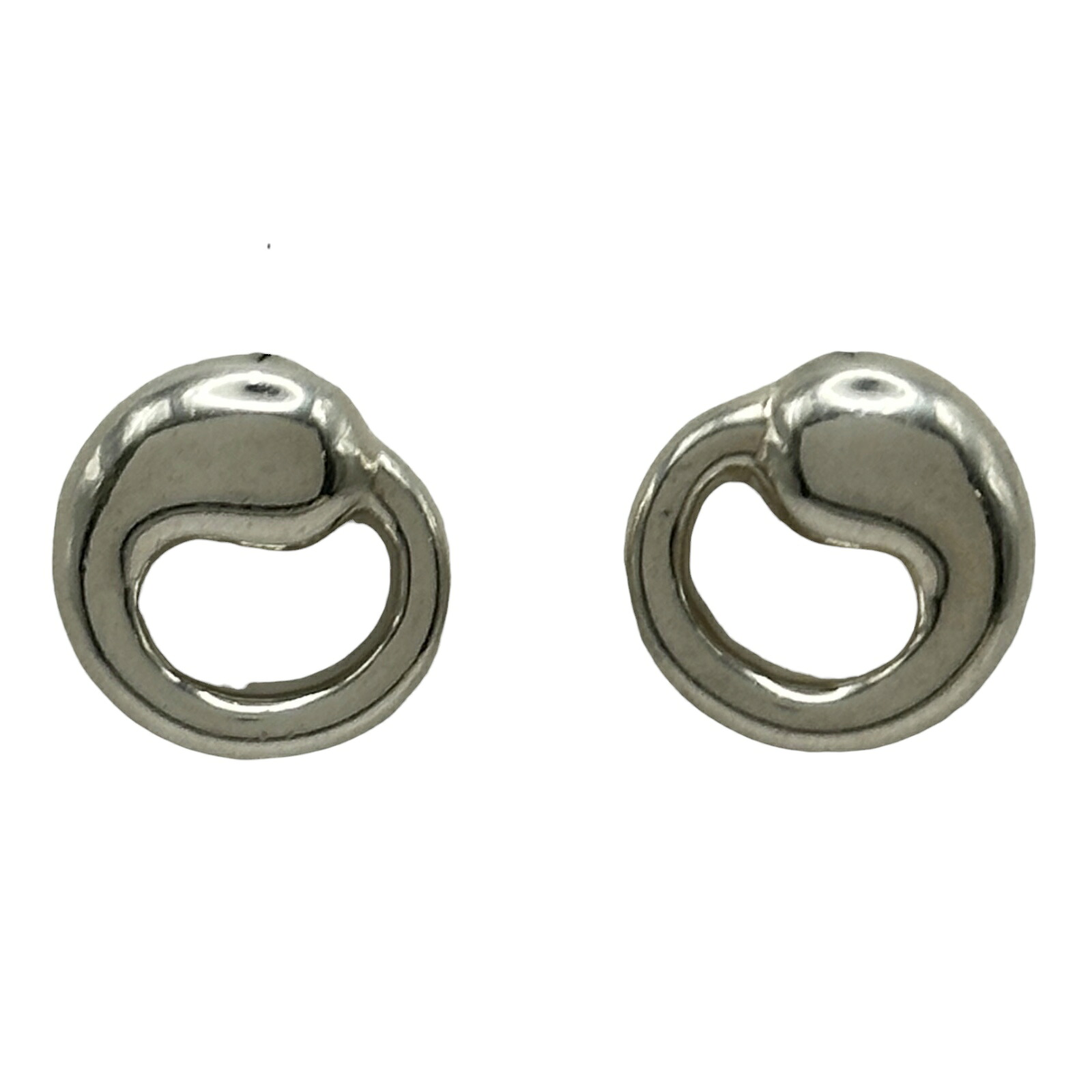 ティファニー TIFFANY&CO エターナルサークルピアス シルバー 925 ジュエリー【中古】|OKURA(おお蔵)店