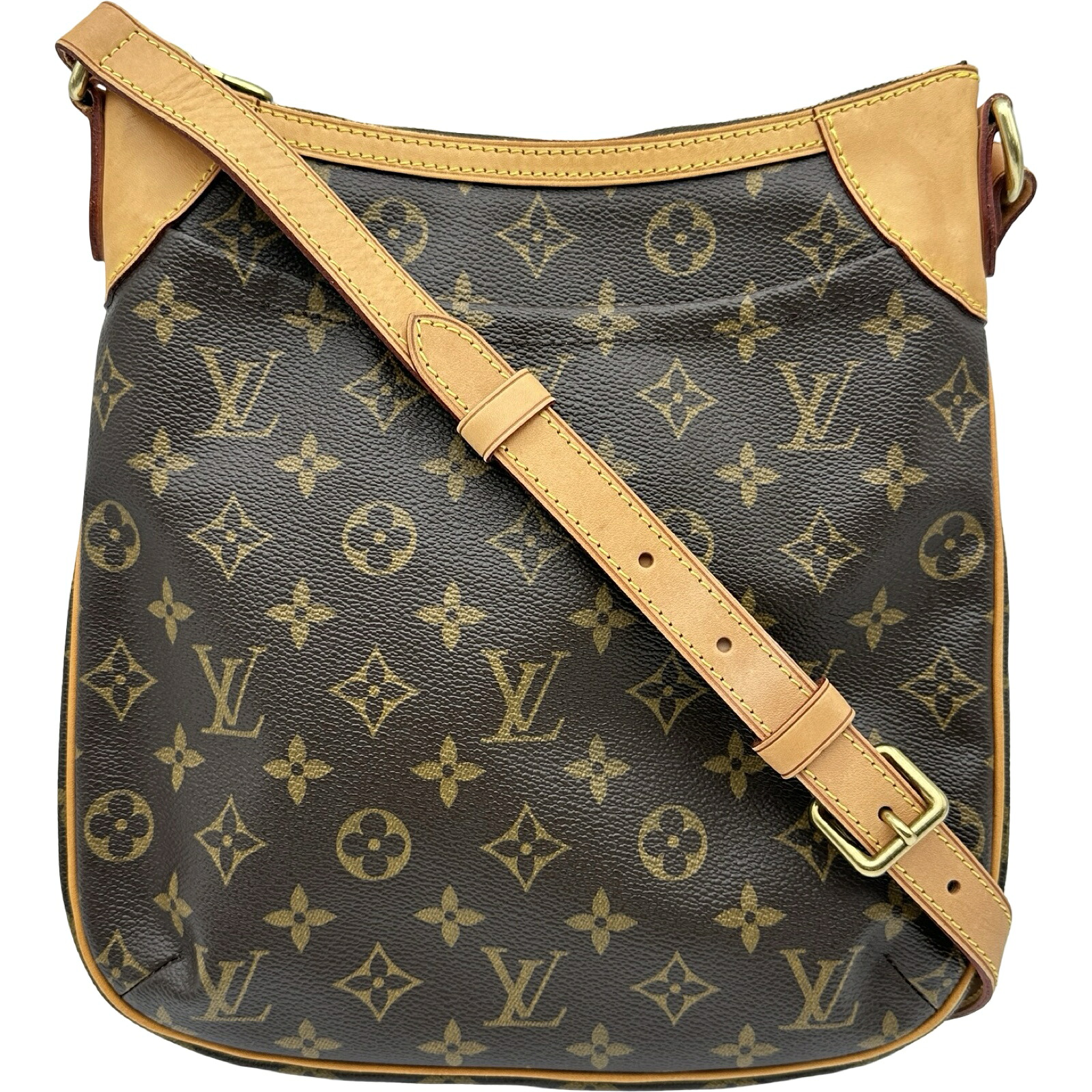 【6/1～ 最大限度30,000円OFFクーポン券！】ルイ・ヴィトン LOUIS VUITTON オデオンPM M56390 赤銅色 モノグラム帆布 レディース ショルダーバッグ【中古】