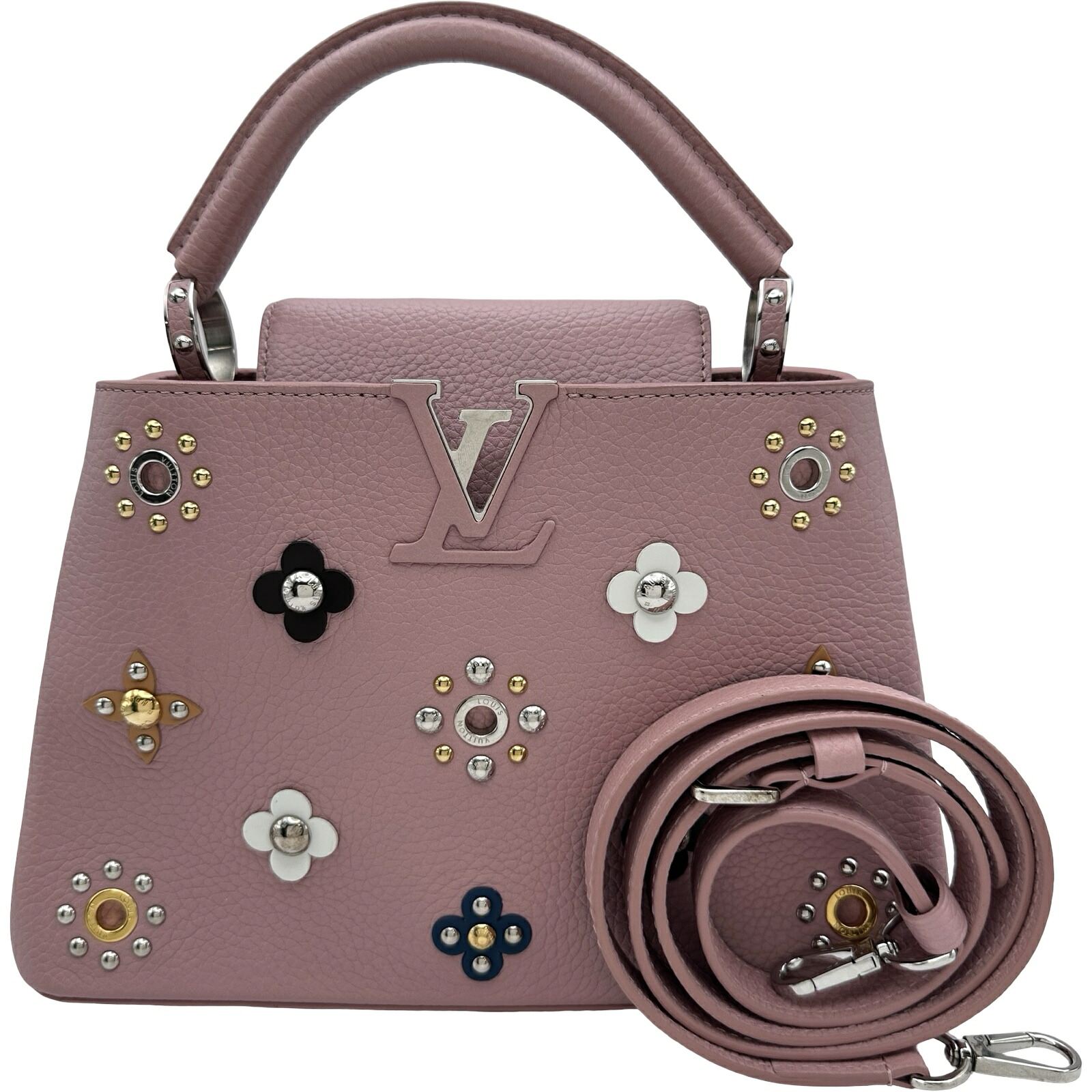 ルイ・ヴィトン LOUIS VUITTON カプシーヌBB M54310 マグノリア トリヨン レディース ハンドバッグ【中古】｜OKURA（おお蔵）店