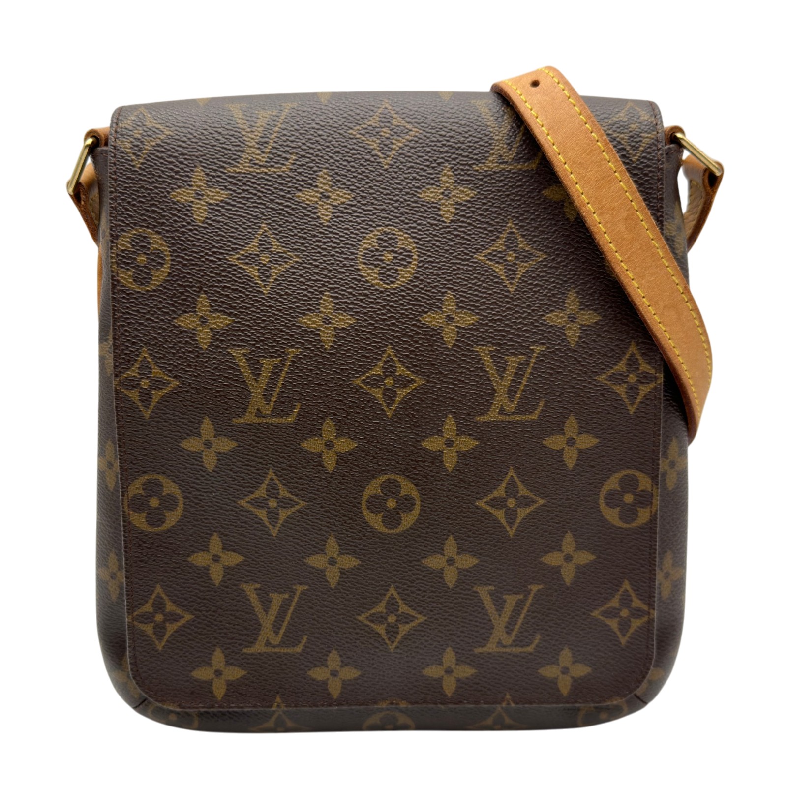 ルイ・ヴィトン LOUIS VUITTON ミュゼット・サルサショート M51258 ブラウン モノグラム/レザー レディース ショルダーバッグ【中古】｜OKURA（おお蔵）店