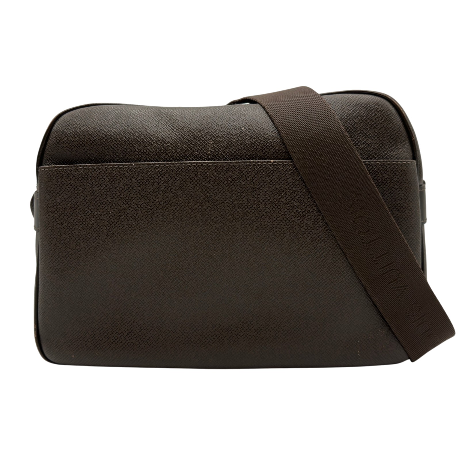 ルイ・ヴィトン LOUIS VUITTON 通信員 M30158 グリズリ タイガレザー メンズ ショルダーバッグ【中古】