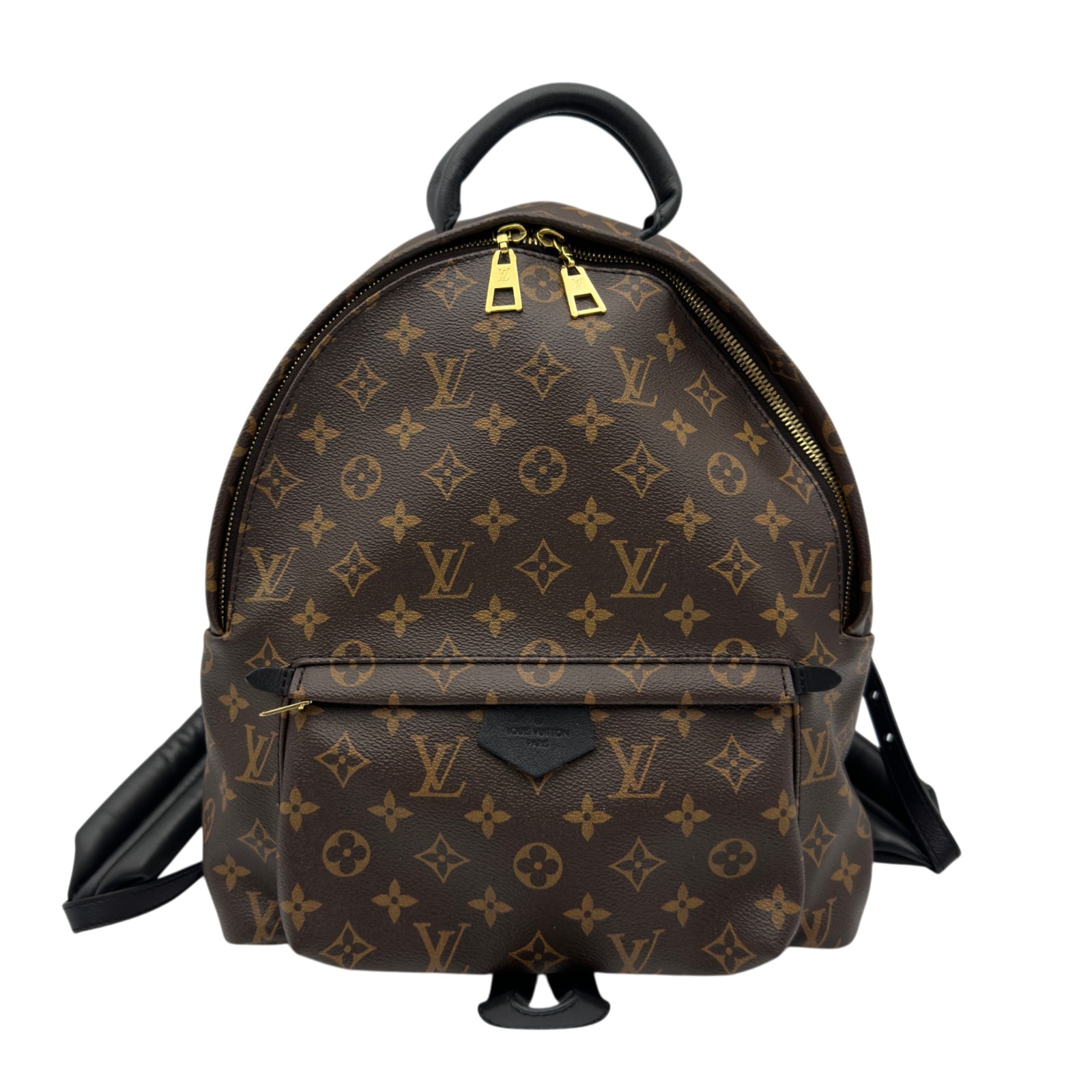 ルイ・ヴィトン LOUIS VUITTON パームスプリングス 御徒面子容器に並べるMM M44874 赤銅色 モノグラム帆布 レディース 背嚢・デイパック【中古】