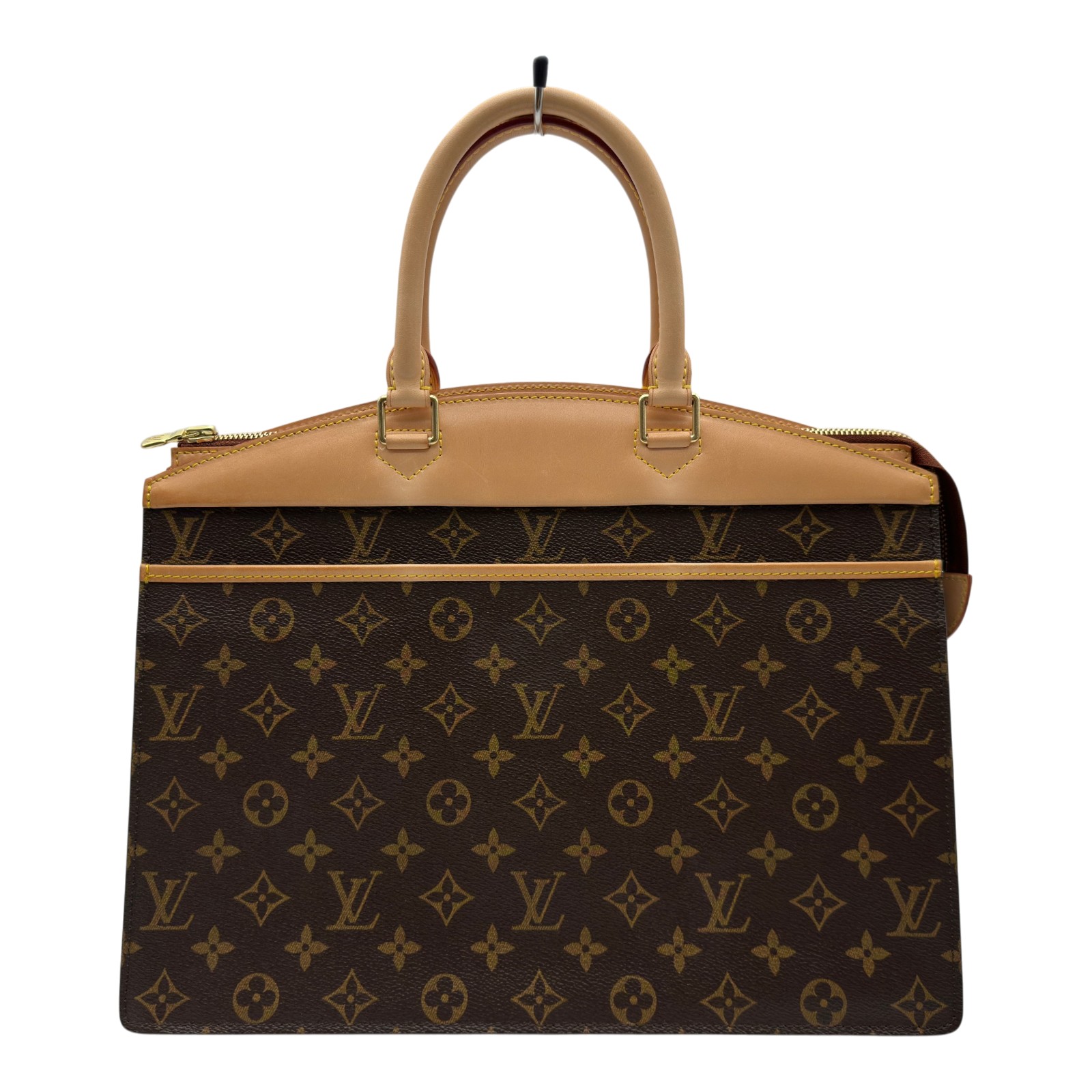 ルイ・ヴィトン LOUIS VUITTON リヴィエラ M47501 赤銅色 モノグラム/なめし革 レディース ハンドバック【中古】