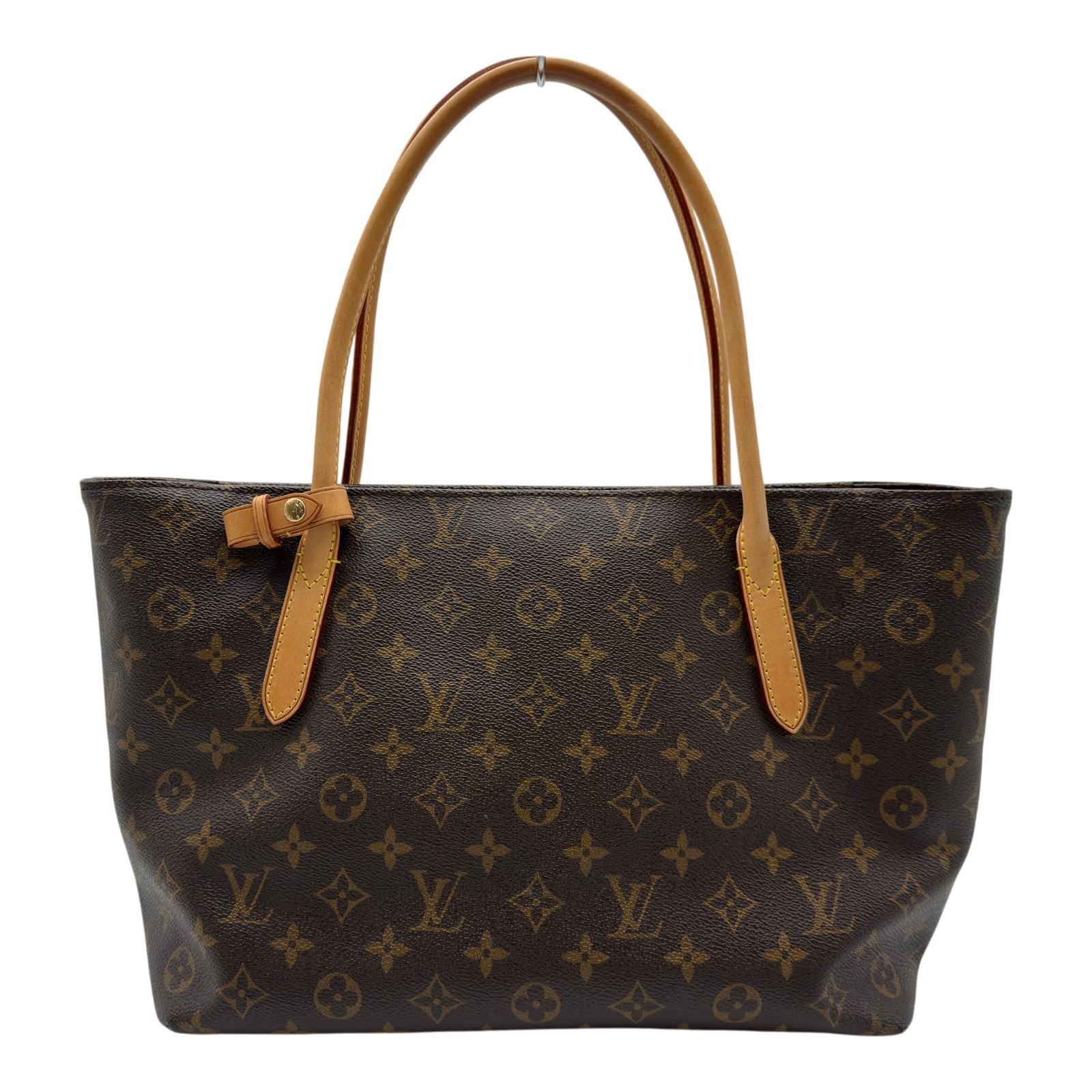 ルイ・ヴィトン LOUIS VUITTON ラスパイユPM M40608 赤銅色 モノグラム/なめし革 レディース トートバッグ【中古】