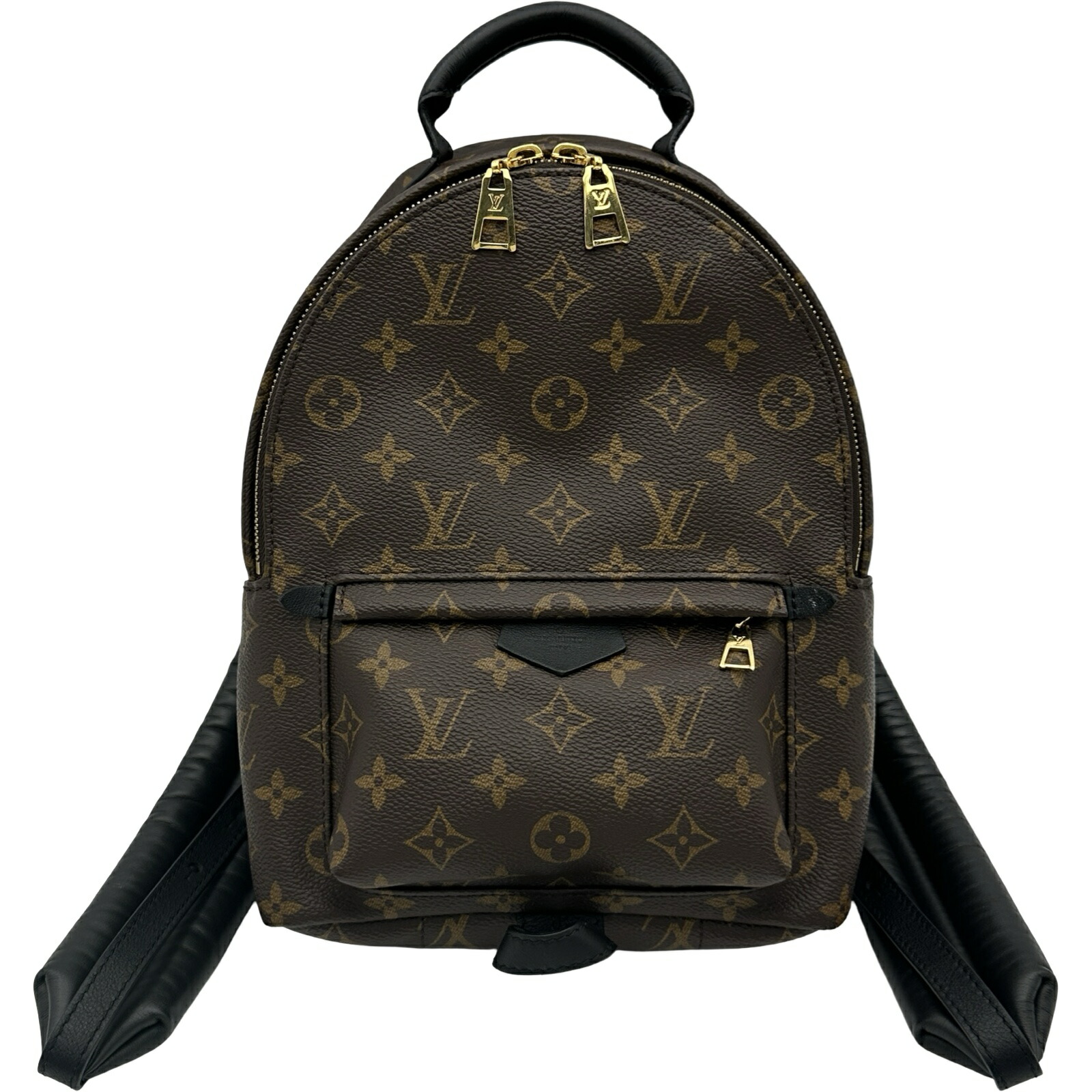ルイ・ヴィトン LOUIS VUITTON パームスプリングス・バックパックPM M44871 赤銅色 モノグラム帆布 レディース 背嚢・デイパック【中古】