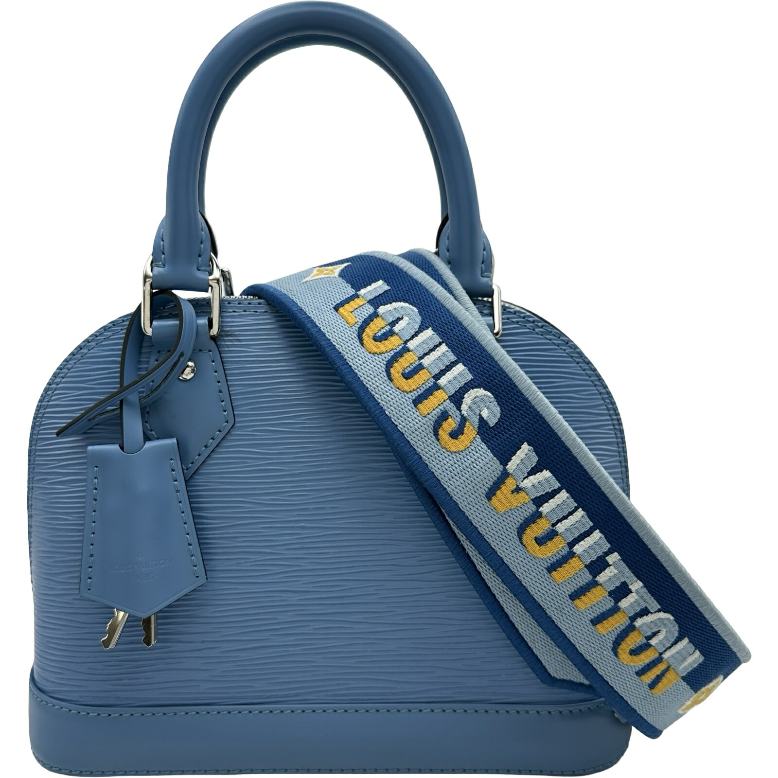 ルイ・ヴィトン LOUIS VUITTON アルマBB M57426 ブルーエ エピ レディース ハンドバック【中古】