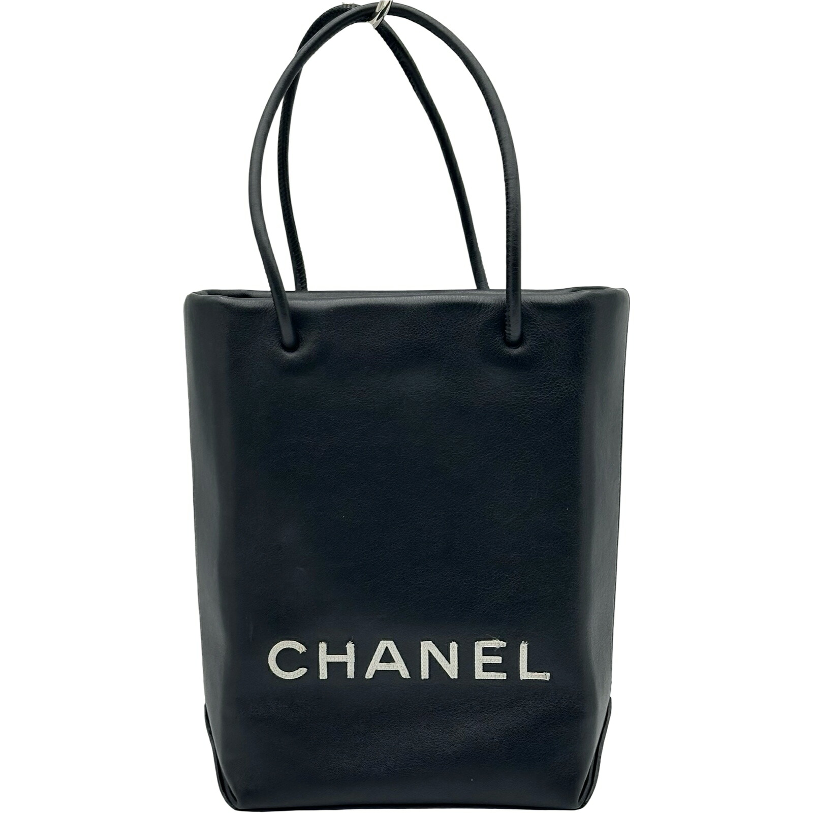 シャネル CHANEL エッセンシャルトート A46880 12番台 黒いこと なめし革 レディース ハンドバック【中古】