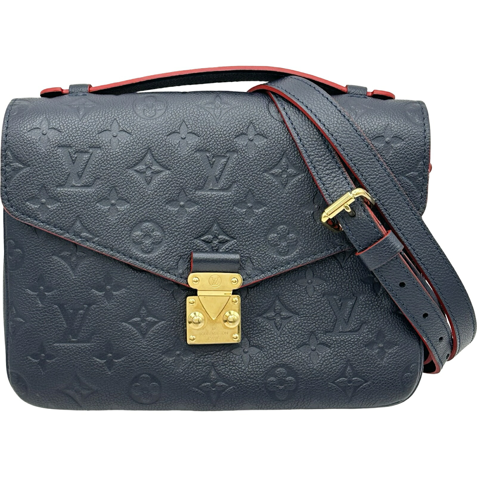 ルイ・ヴィトン LOUIS VUITTON ポシェット・メティスMM M44071 米国海軍 モノグラム・アン工業プラント レディース ショルダーバッグ【中古】