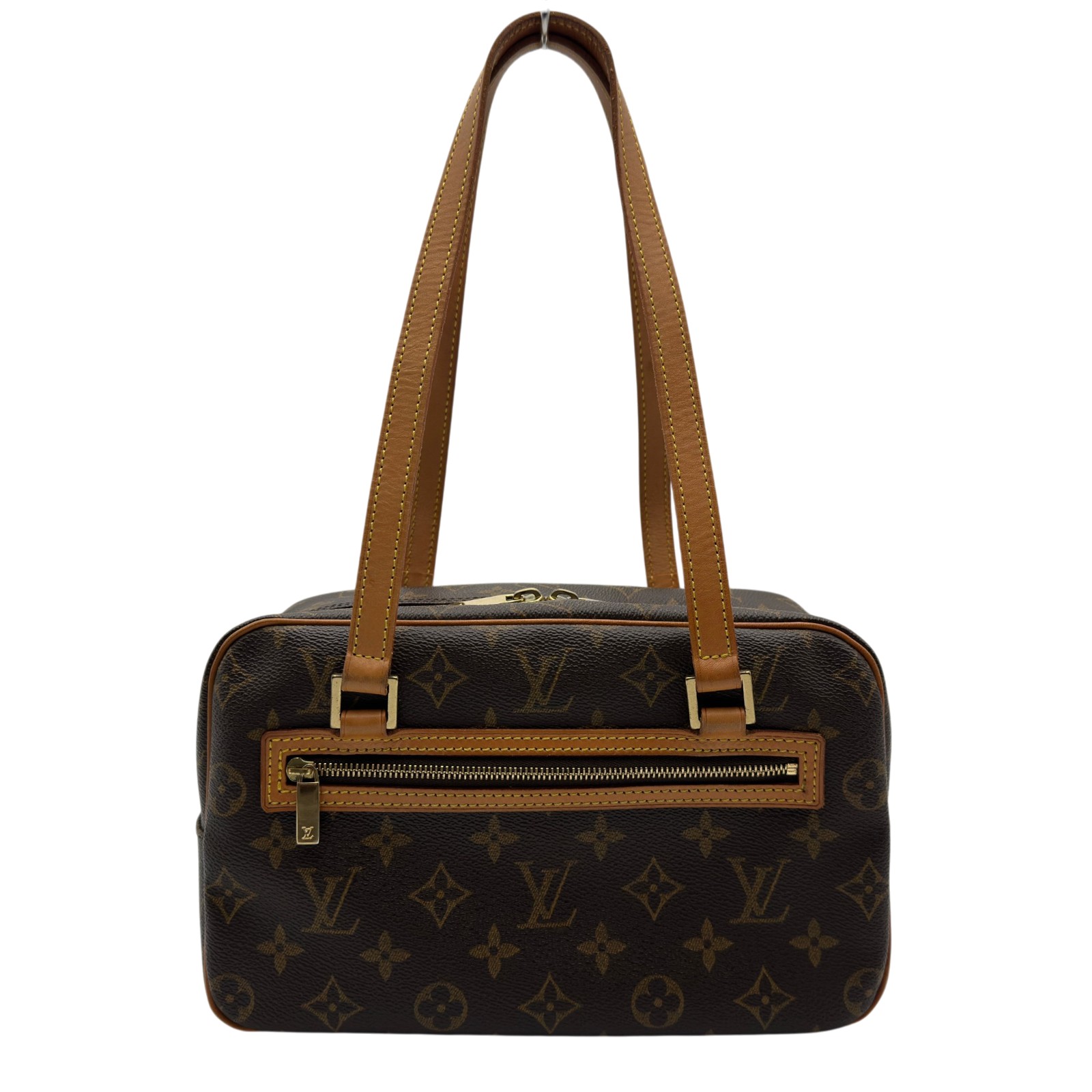 ルイ・ヴィトン LOUIS VUITTON シテMM M51182 赤銅色 モノグラム/なめし革 レディース ショルダーバッグ【中古】