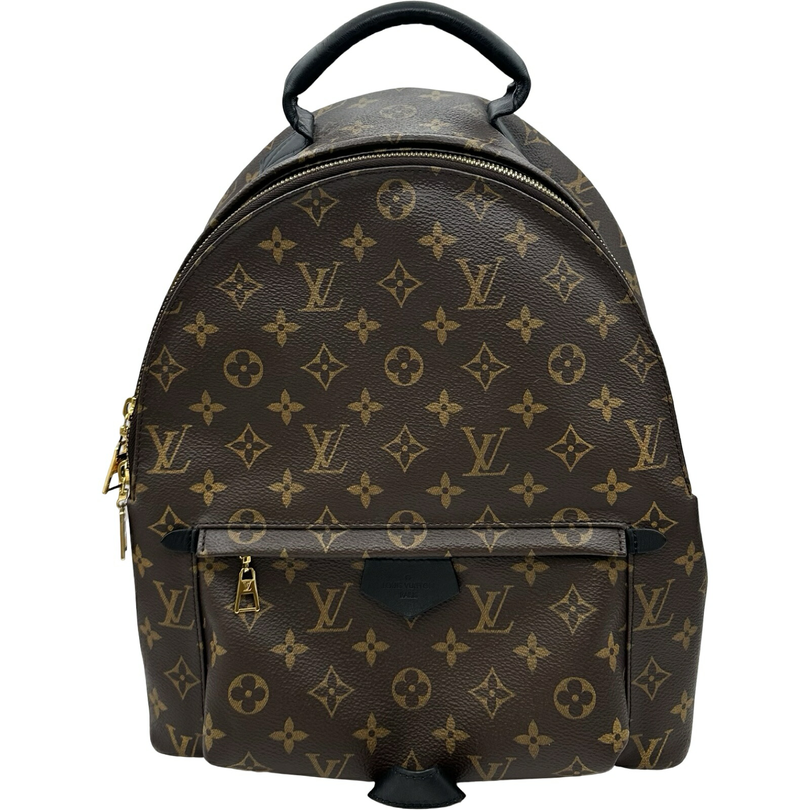 ルイ・ヴィトン LOUIS VUITTON パームスプリングス・バックパックMM M44874 赤銅色 モノグラム帆布 レディース 背嚢・デイパック【中古】