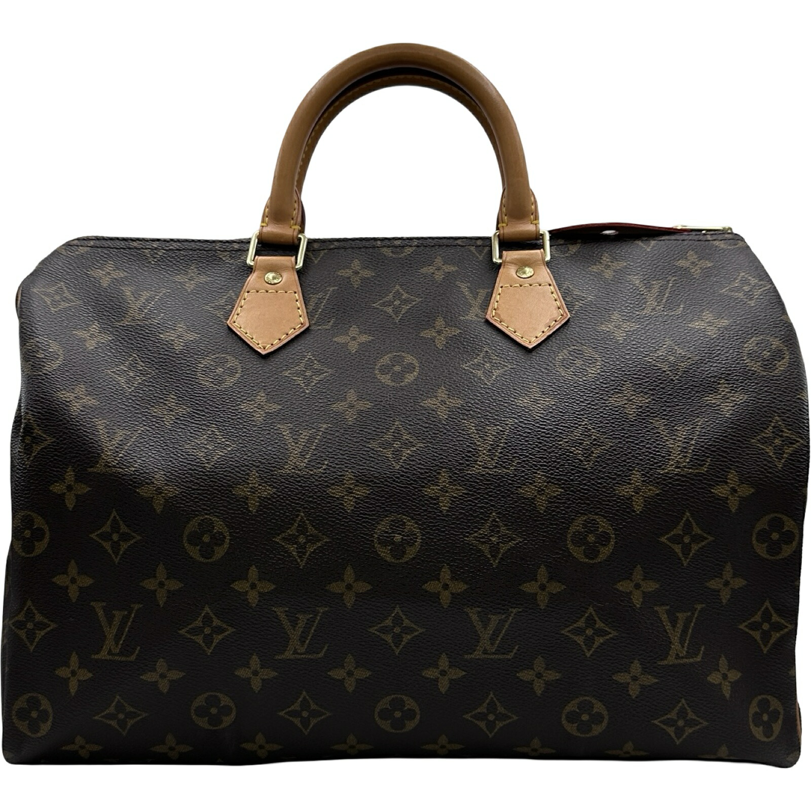 ルイ・ヴィトン LOUIS VUITTON スピーディ35 M41524 赤銅色 モノグラム帆布 レディース ハンドバック【中古】
