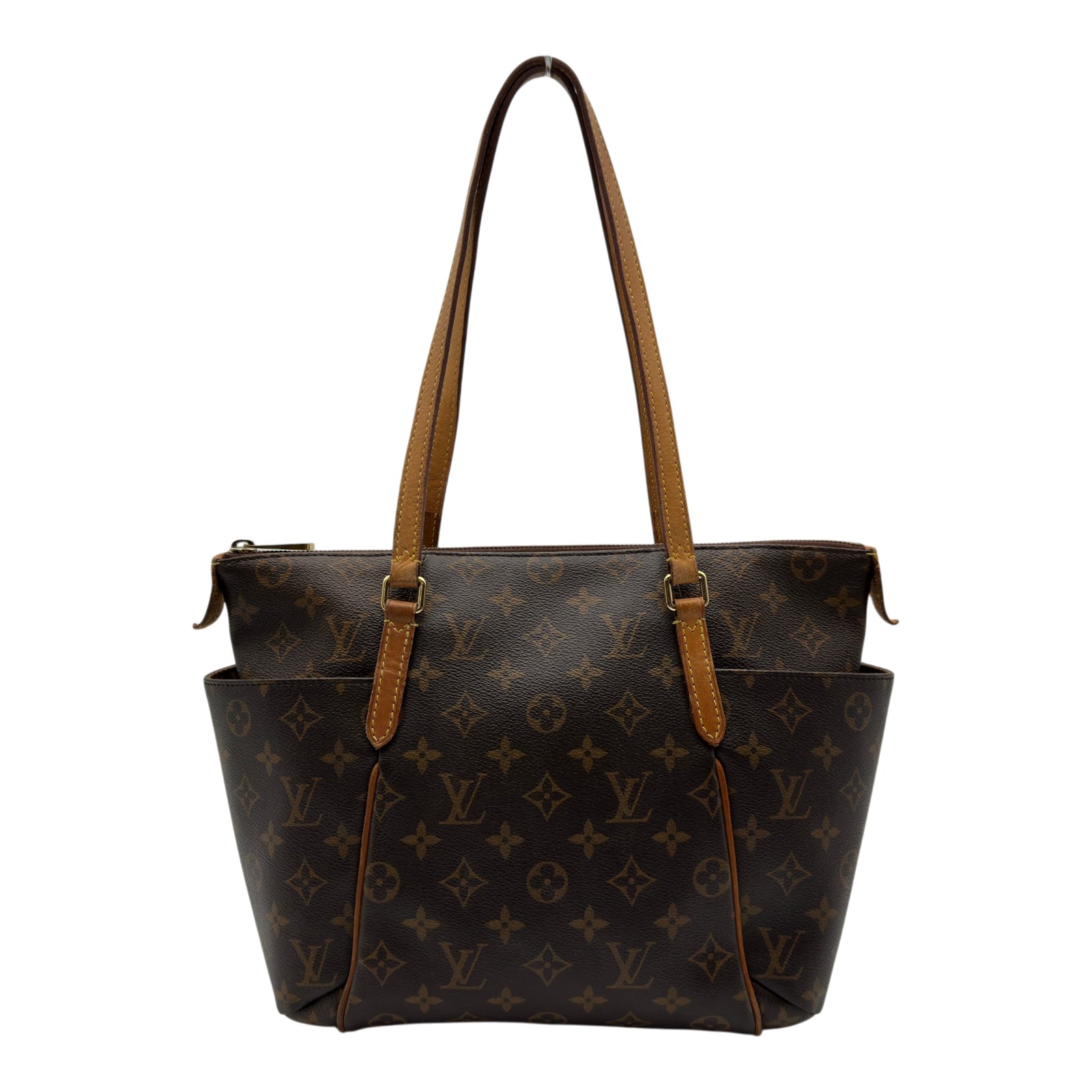 ルイ・ヴィトン LOUIS VUITTON トータリーPM M41016 赤銅色 モノグラム/なめし革 レディース トートバッグ【中古】