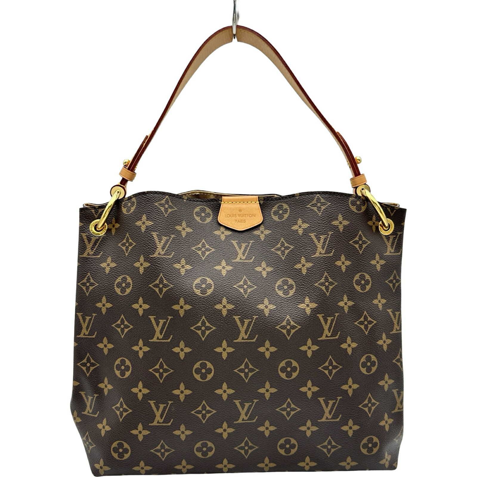 ルイ・ヴィトン LOUIS VUITTON グレースフルMM M43703 赤銅色 モノグラム ・帆布 レディース ハンドバック【中古】