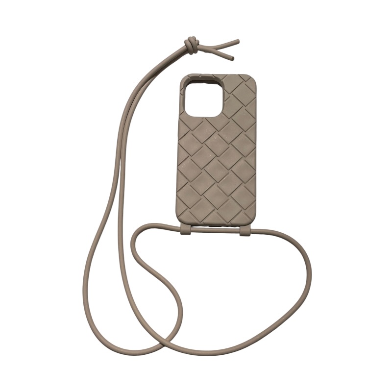 ボッテガ・ヴェネタ BOTTEGA VENETA iPhone容れもの 白いこと ケイ素樹脂 余分の物小物【中古】