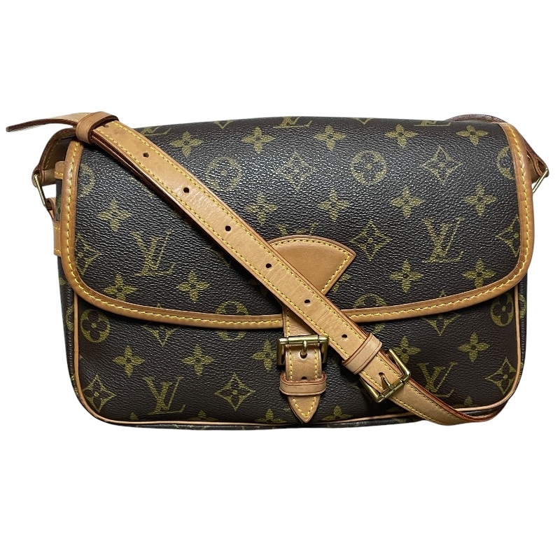 ルイ・ヴィトン LOUIS VUITTON ソローニュ M42250 赤銅色 モノグラム帆布 レディース ショルダーバッグ【中古】