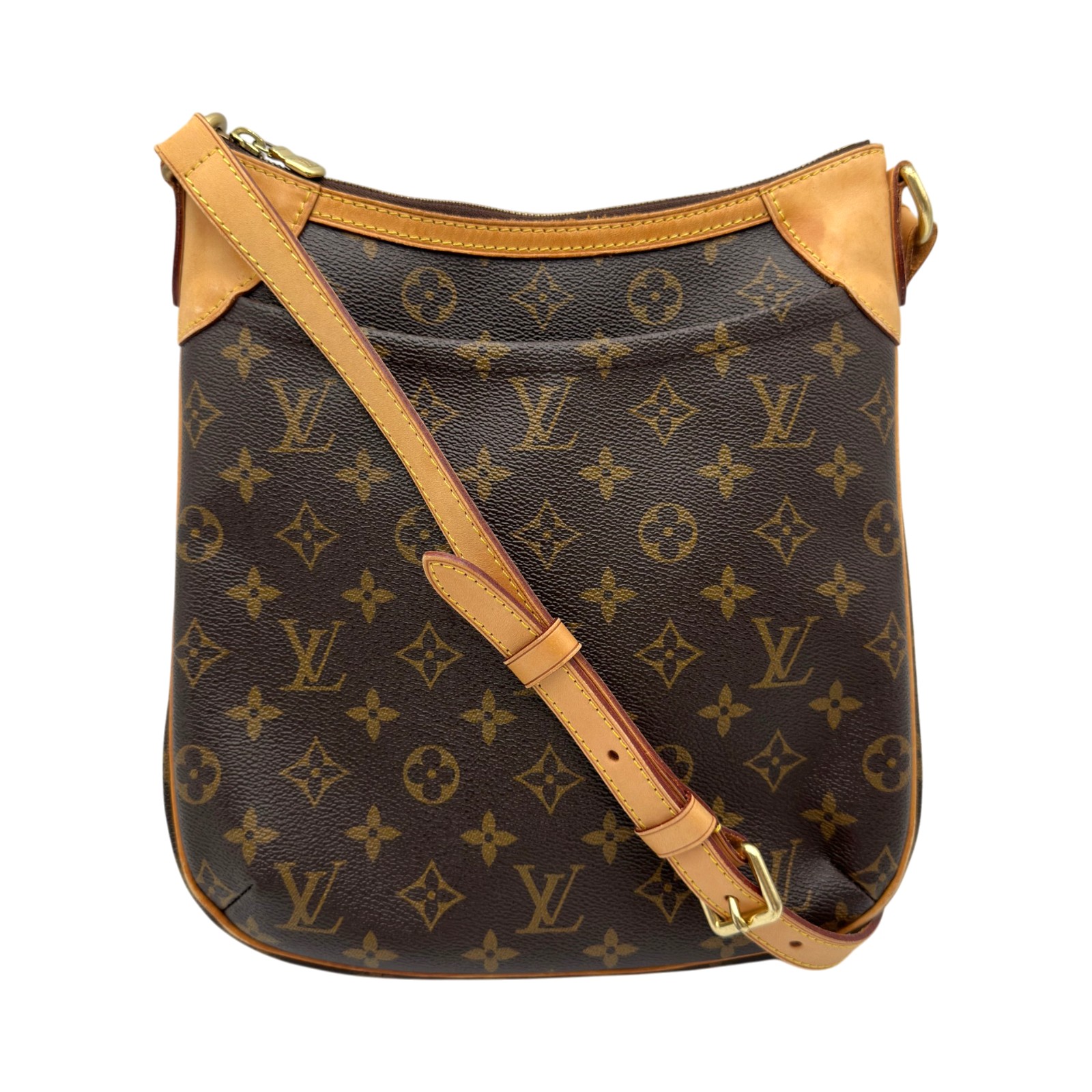 ルイ・ヴィトン LOUIS VUITTON オデオンPM M56390 赤銅色 モノグラム帆布 レディース ショルダーバッグ【中古】