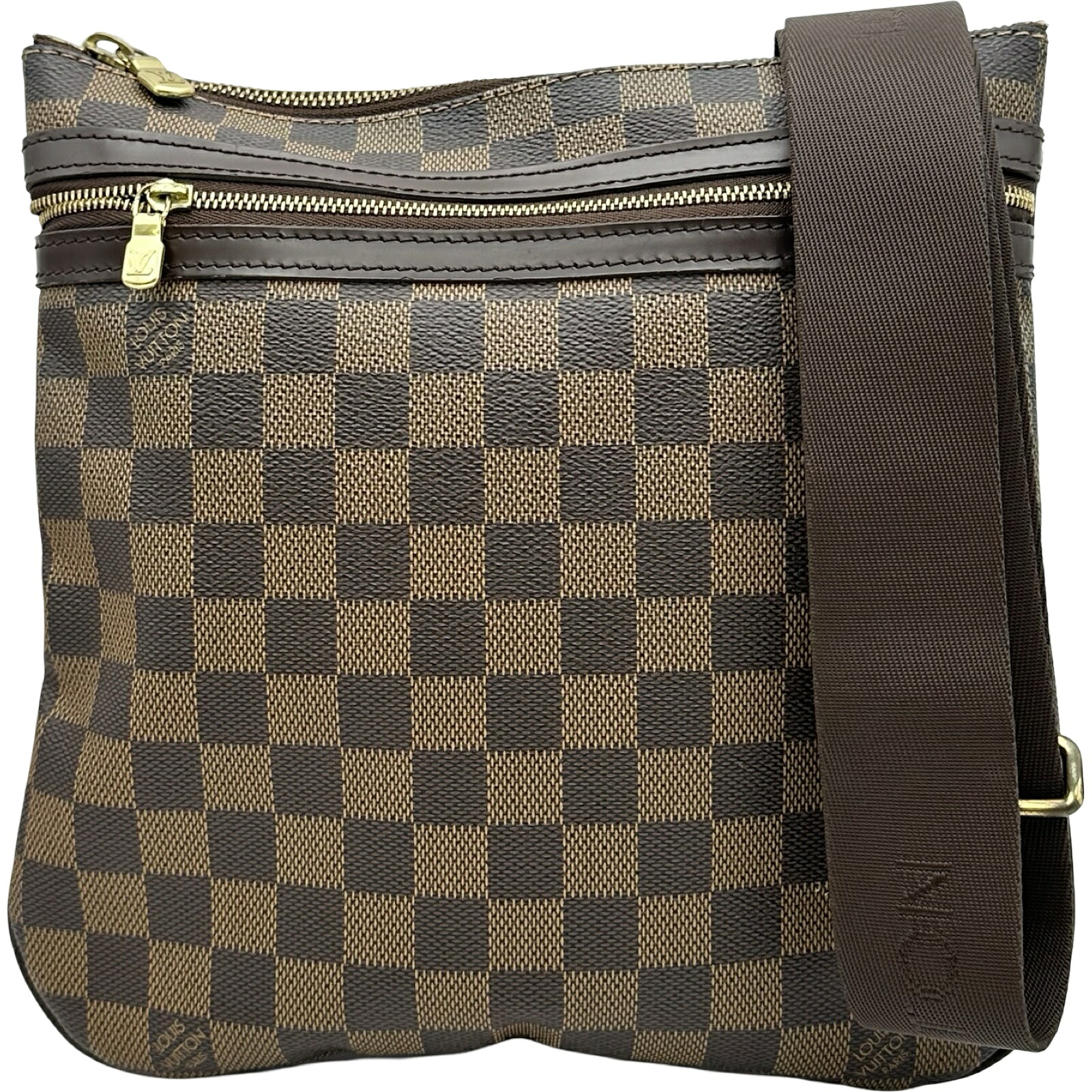 ルイ・ヴィトン LOUIS VUITTON ポシェット・ボスフォール N51111 ブラウン ダミエキャンバス ユニセックス ショルダーバッグ【中古】｜OKURA（おお蔵）店