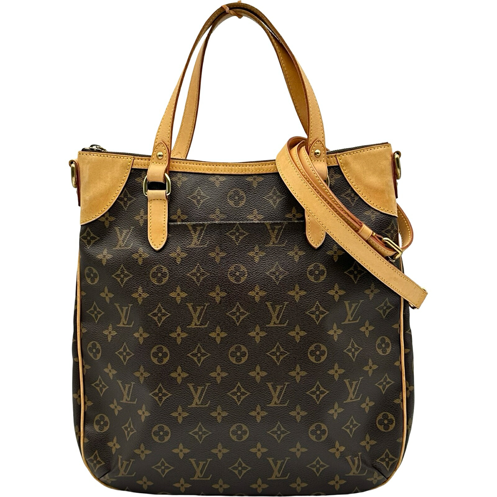 ルイ・ヴィトン LOUIS VUITTON オデオンGM M56388 ブラウン モノグラムキャンバス レディース ショルダーバッグ【中古】|OKURA(おお蔵)店