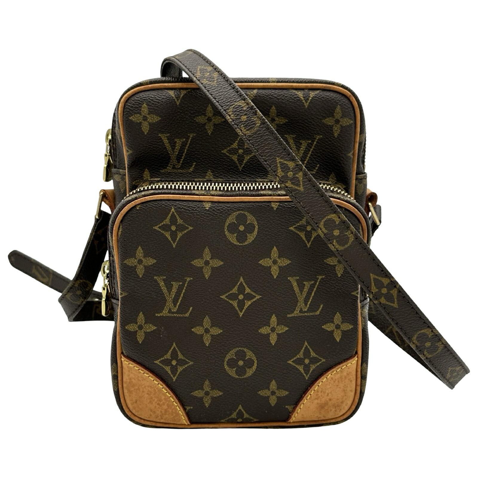 ルイ・ヴィトン LOUIS VUITTON アマゾン M45236 ブラウン モノグラムキャンバス レディース ショルダーバッグ【中古】｜OKURA（おお蔵）店