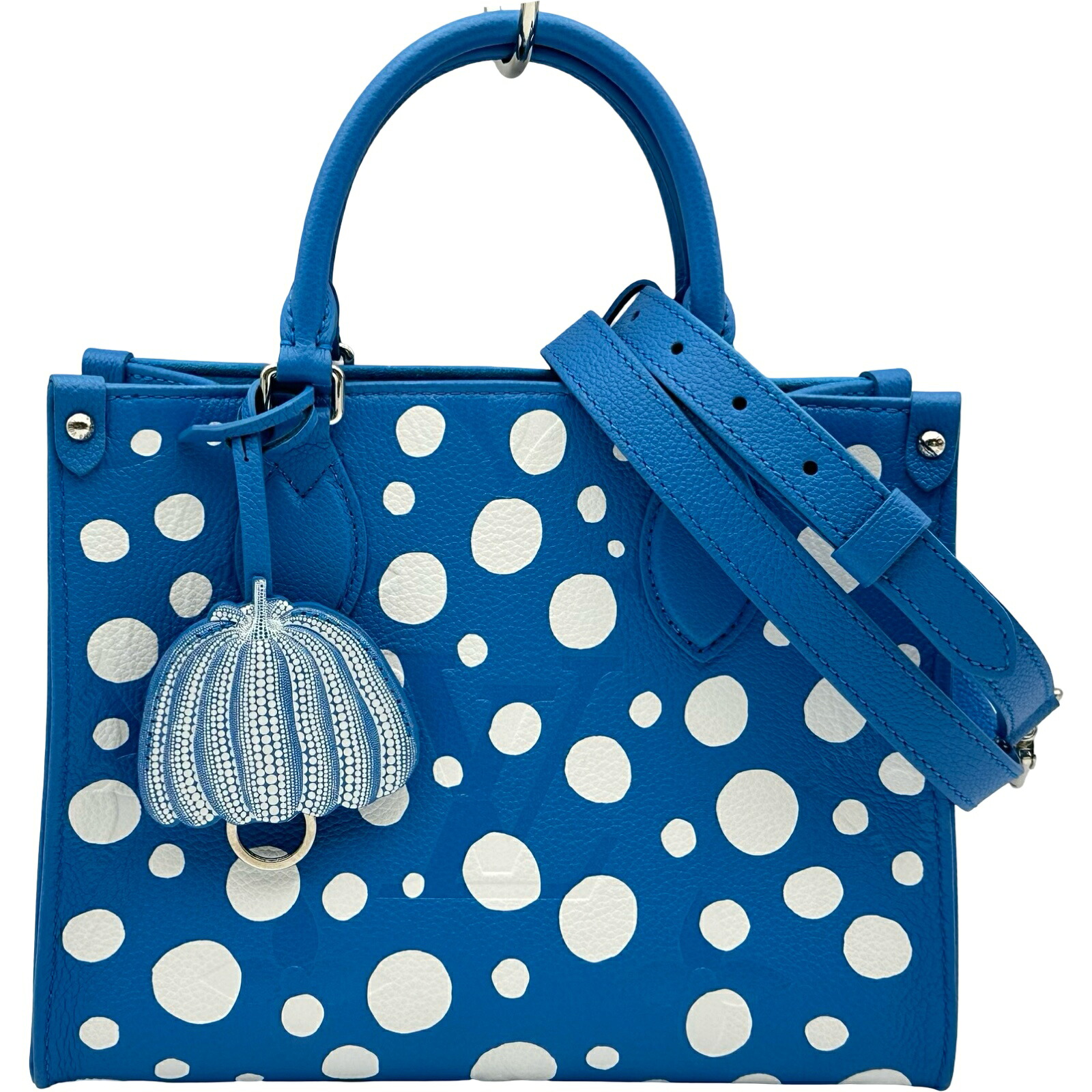 ルイ・ヴィトン LOUIS VUITTON オンザゴー PM 草間彌生 M46424 モノグラム・アンプラント ドット レディース ショルダーバッグ【中古】｜OKURA（おお蔵）店 187,000円