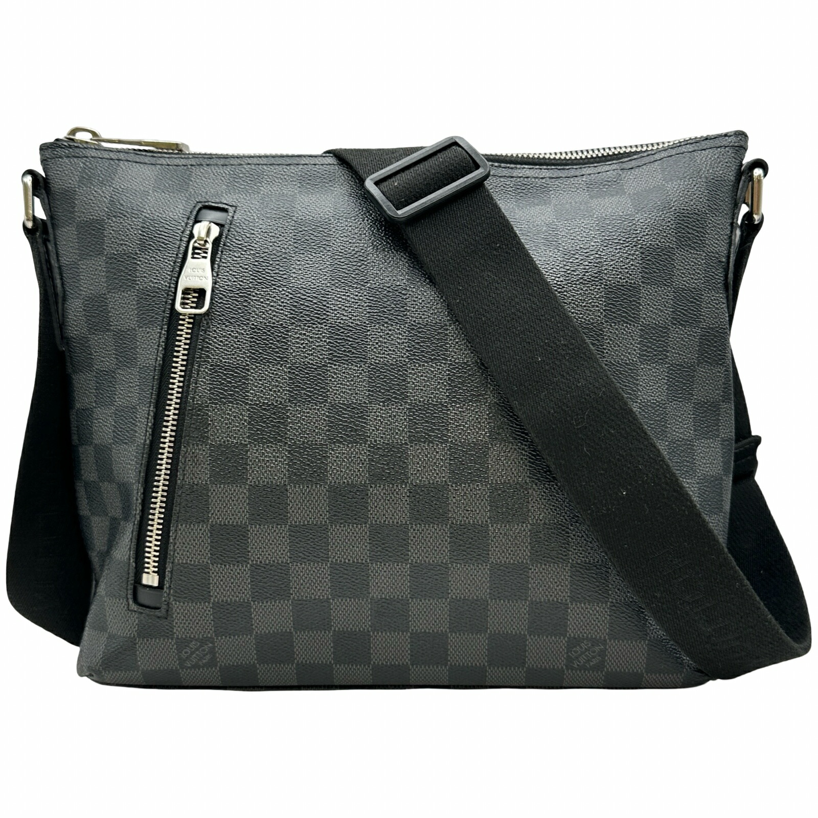 ルイ・ヴィトン LOUIS VUITTON ミックPM N41211 ブラック ダミエ・グラフィット メンズ ショルダーバッグ【中古】｜OKURA（おお蔵）店