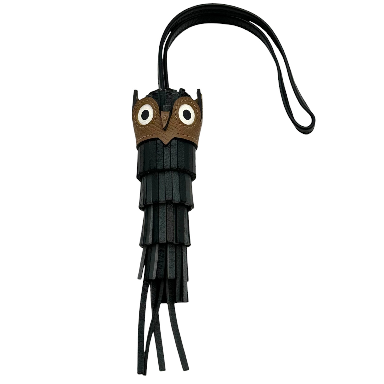 エルメス HERMES シュエット チャーム W刻印 ブラック エプソン/アニョーミロ レディース チャーム【中古】｜OKURA（おお蔵）店