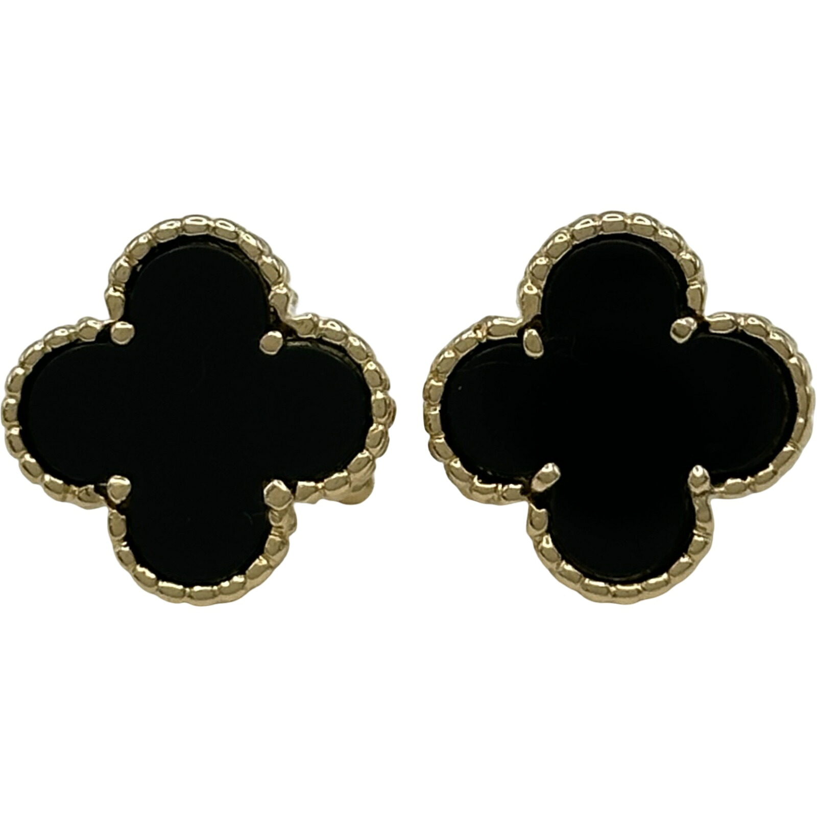 ヴァンクリーフ＆アーペル Van Cleef & Arpels ヴィンテージアルハンブラピアス ゴールド 750 ジュエリー【中古】｜OKURA（おお蔵）店