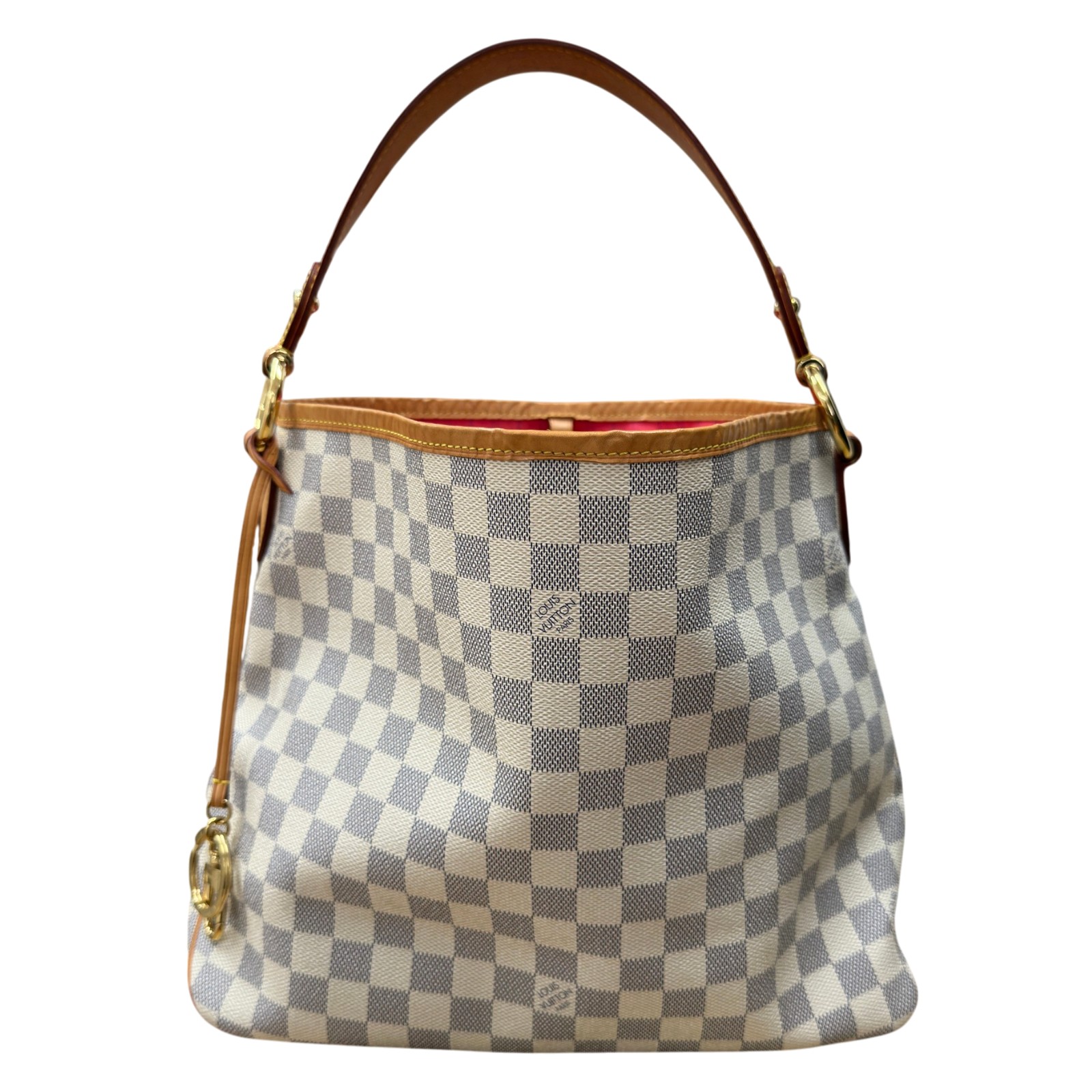 ルイ・ヴィトン LOUIS VUITTON デイライトフルPM N41447 ホワイト ダミエ・アズール レディース トートバッグ【中古】｜OKURA（おお蔵）店