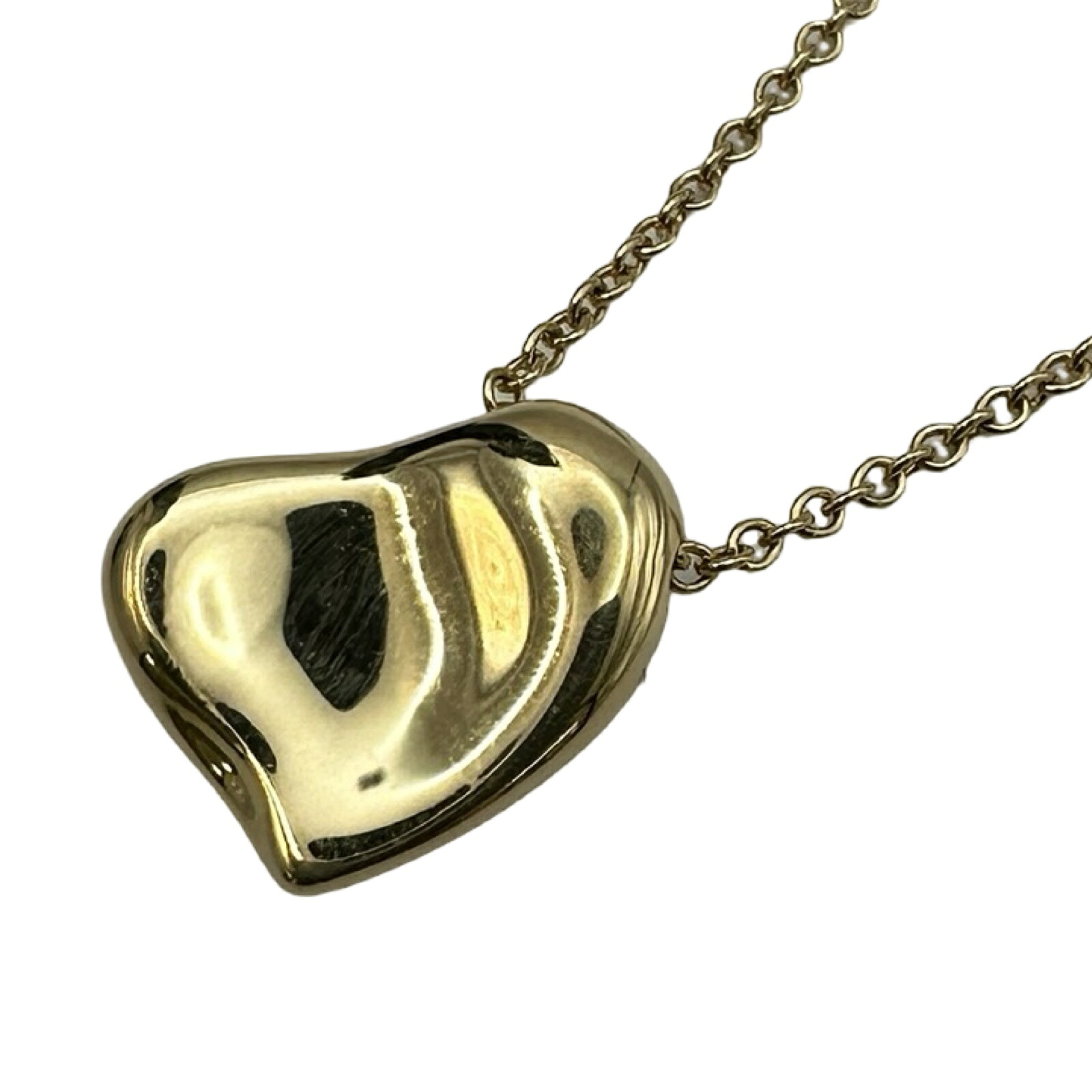 ティファニー TIFFANY&CO ペレッティフルハートネックレス ゴールド 750 ジュエリー【中古】|OKURA(おお蔵)店