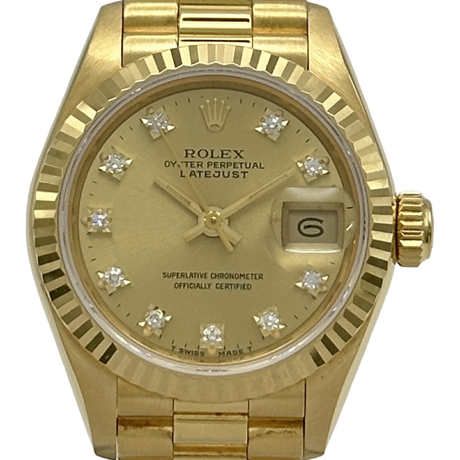 ロレックス ROLEX デイトジャスト 69178G ゴールド ゴールド 自動巻き レディース 腕時計【中古】|OKURA(おお蔵)店