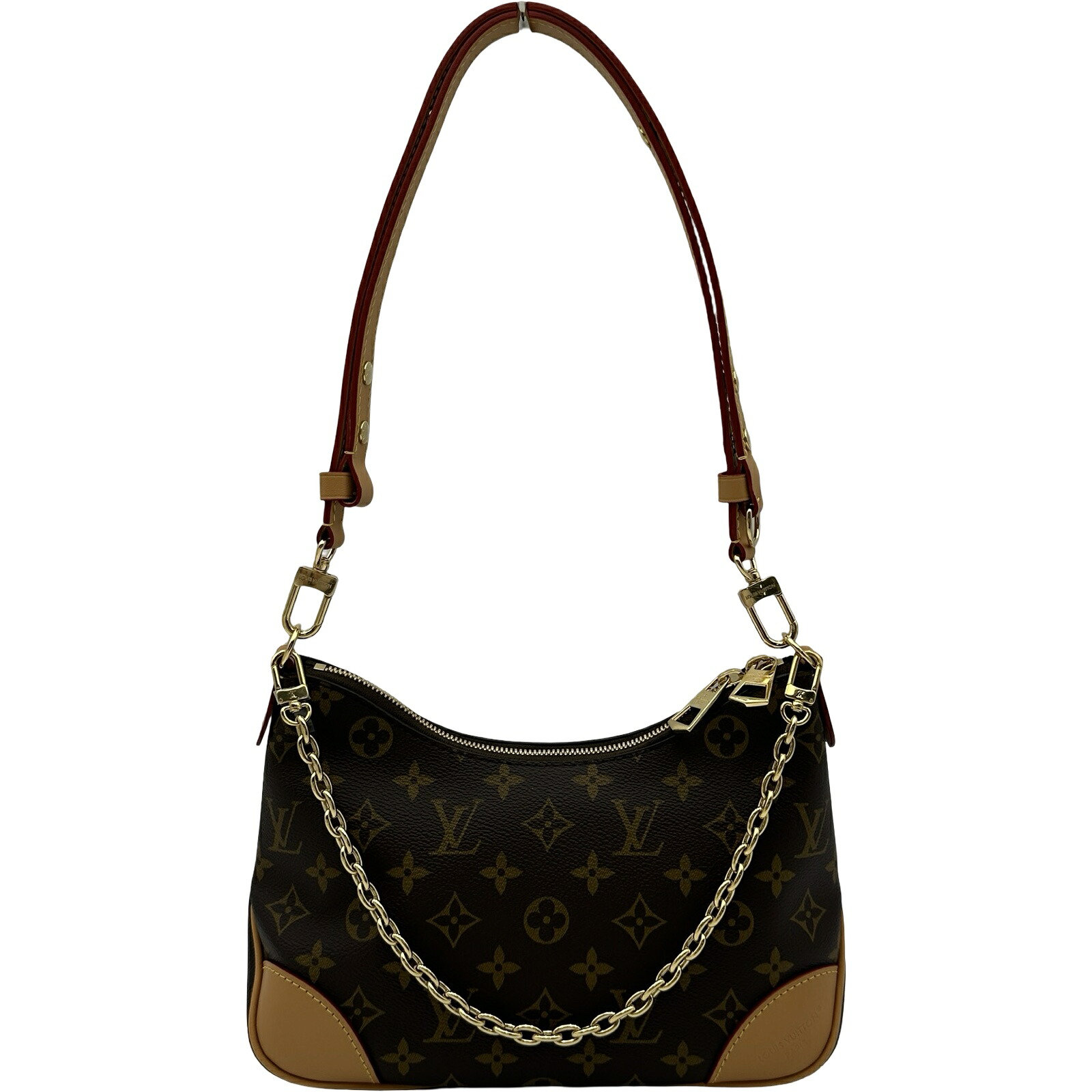 ルイ・ヴィトン LOUIS VUITTON ブーローニュPM M45832 ブラウン モノグラム・キャンバス レディース ショルダーバッグ【中古】|OKURA(おお蔵)店