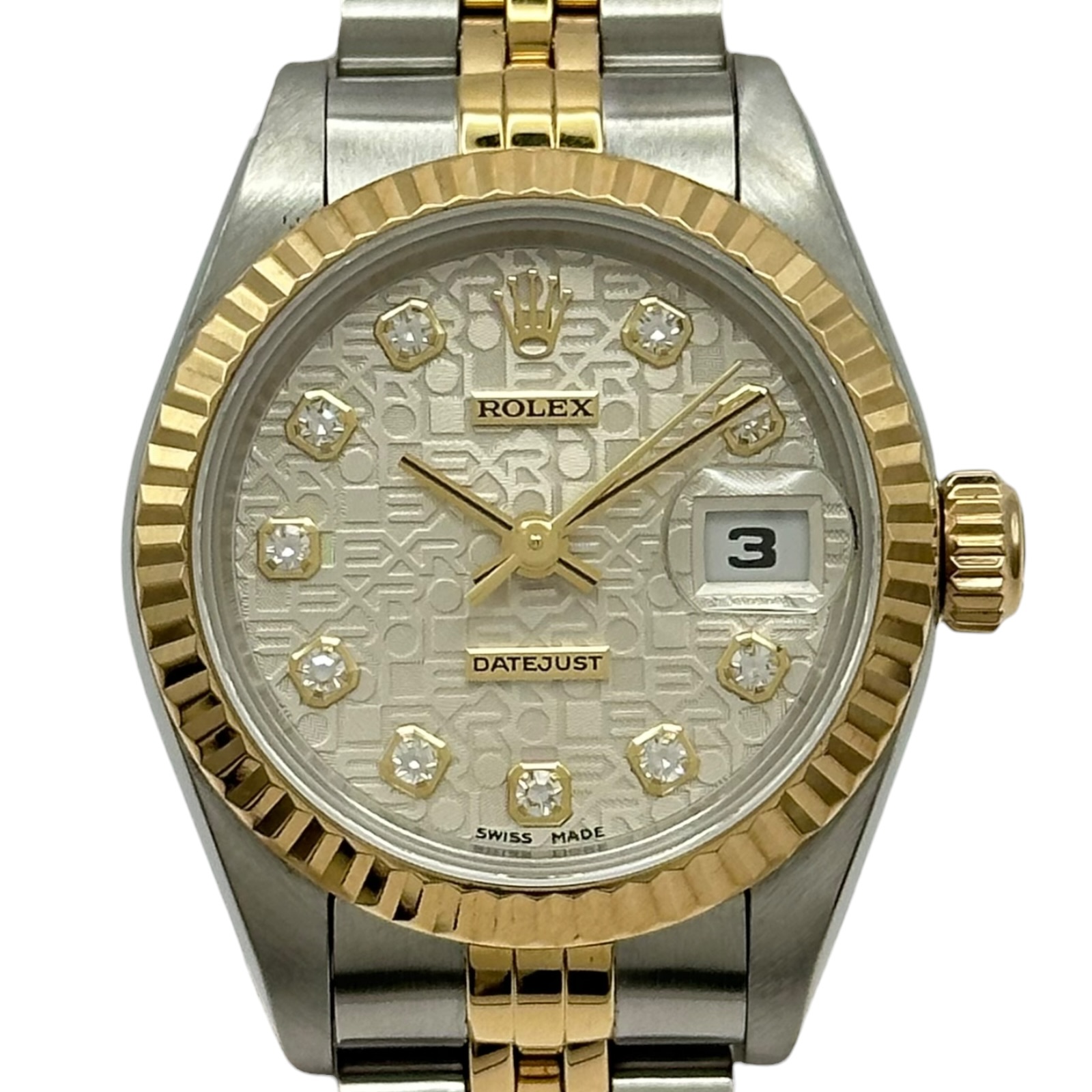 ロレックス ROLEX デイトジャスト 69173G ホリコン ゴールド/ステンレススチール 自動巻き レディース 腕時計【中古】|OKURA(おお蔵)店