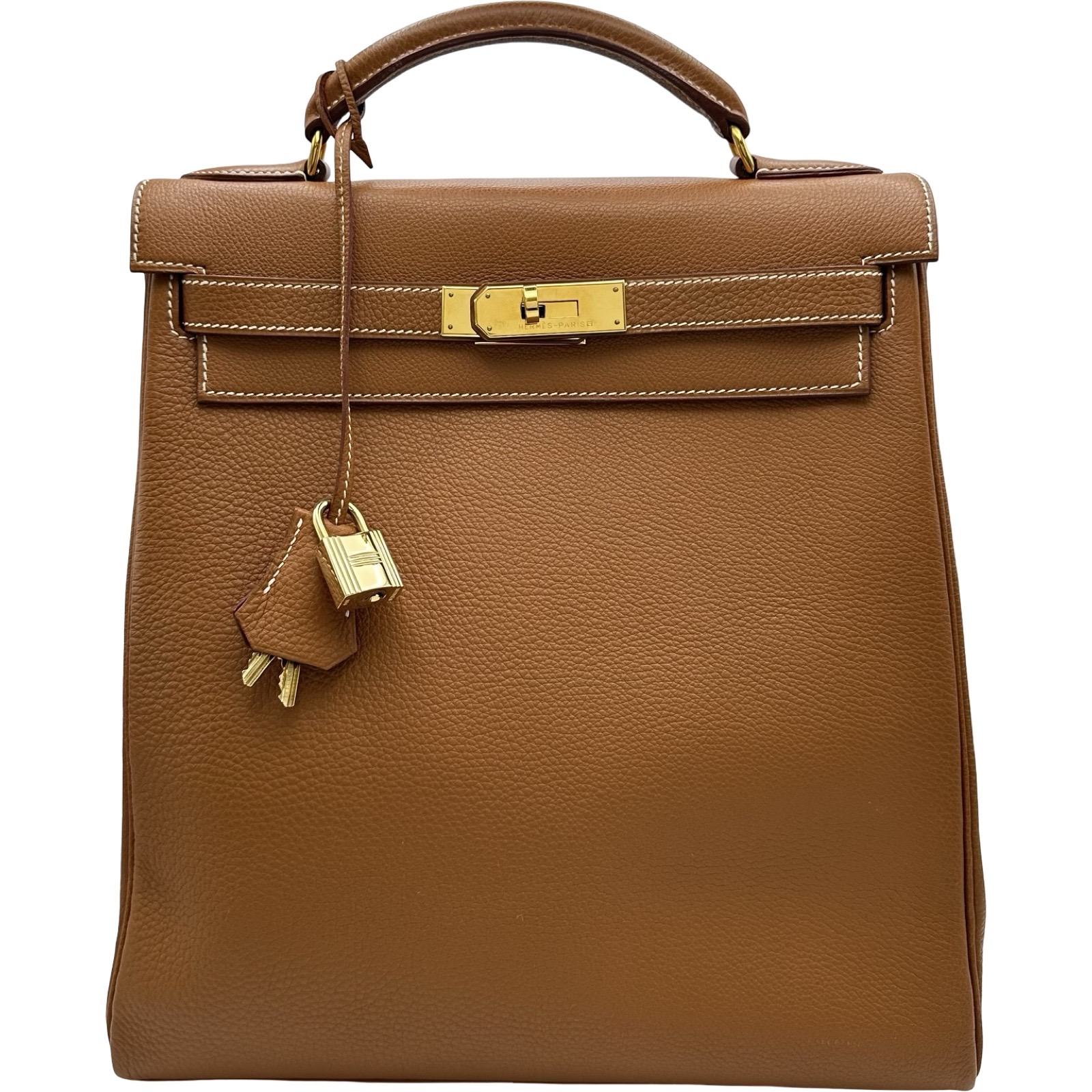 エルメス HERMES ケリーアドGM □D刻印 ゴールド ゴールド金具 トゴ レディース リュック・デイパック【中古】|OKURA(おお蔵)店